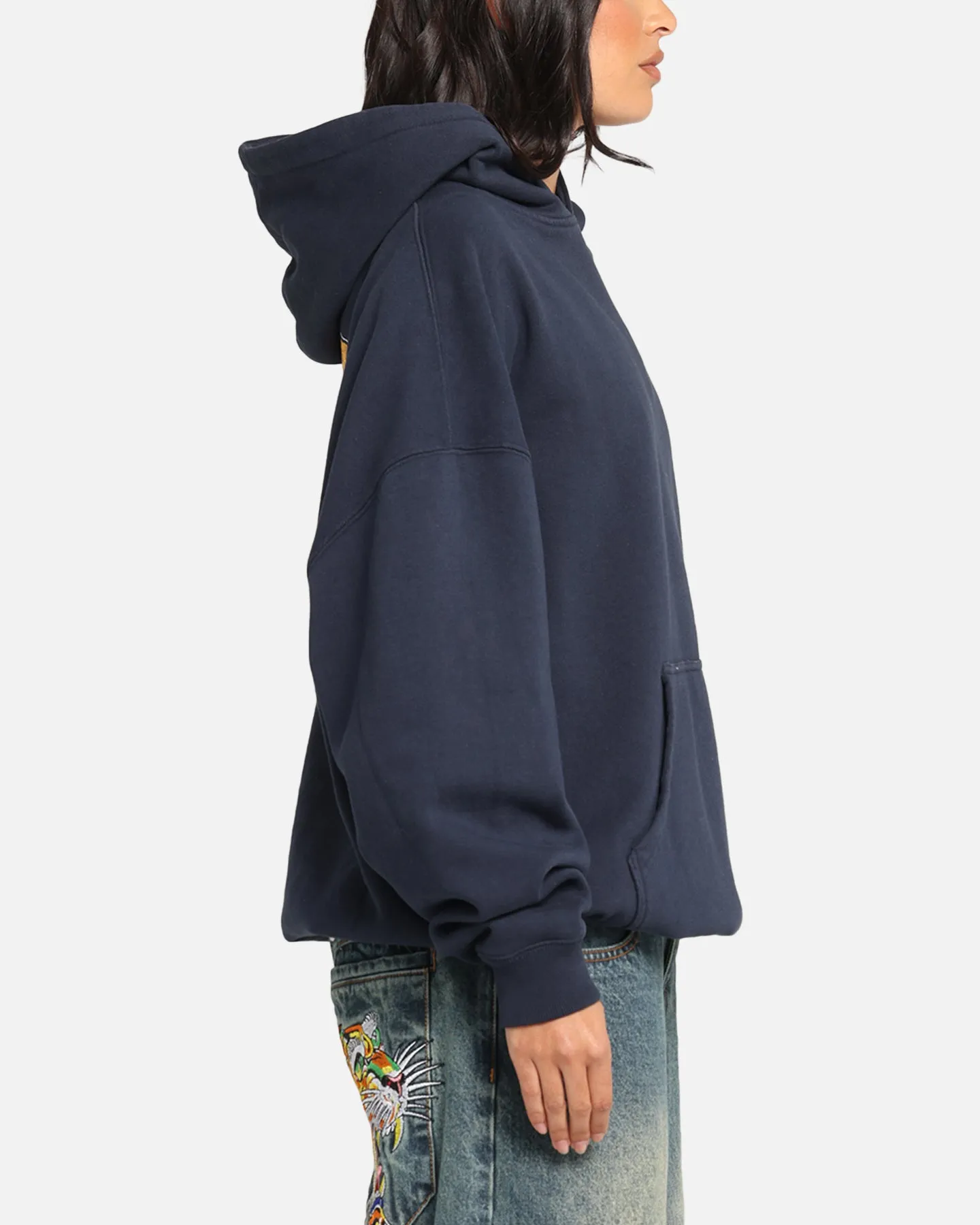 The Anti Order Anti Collegate Boxy Hoodie Navy sold by Culture Kings product image thumbnail 5