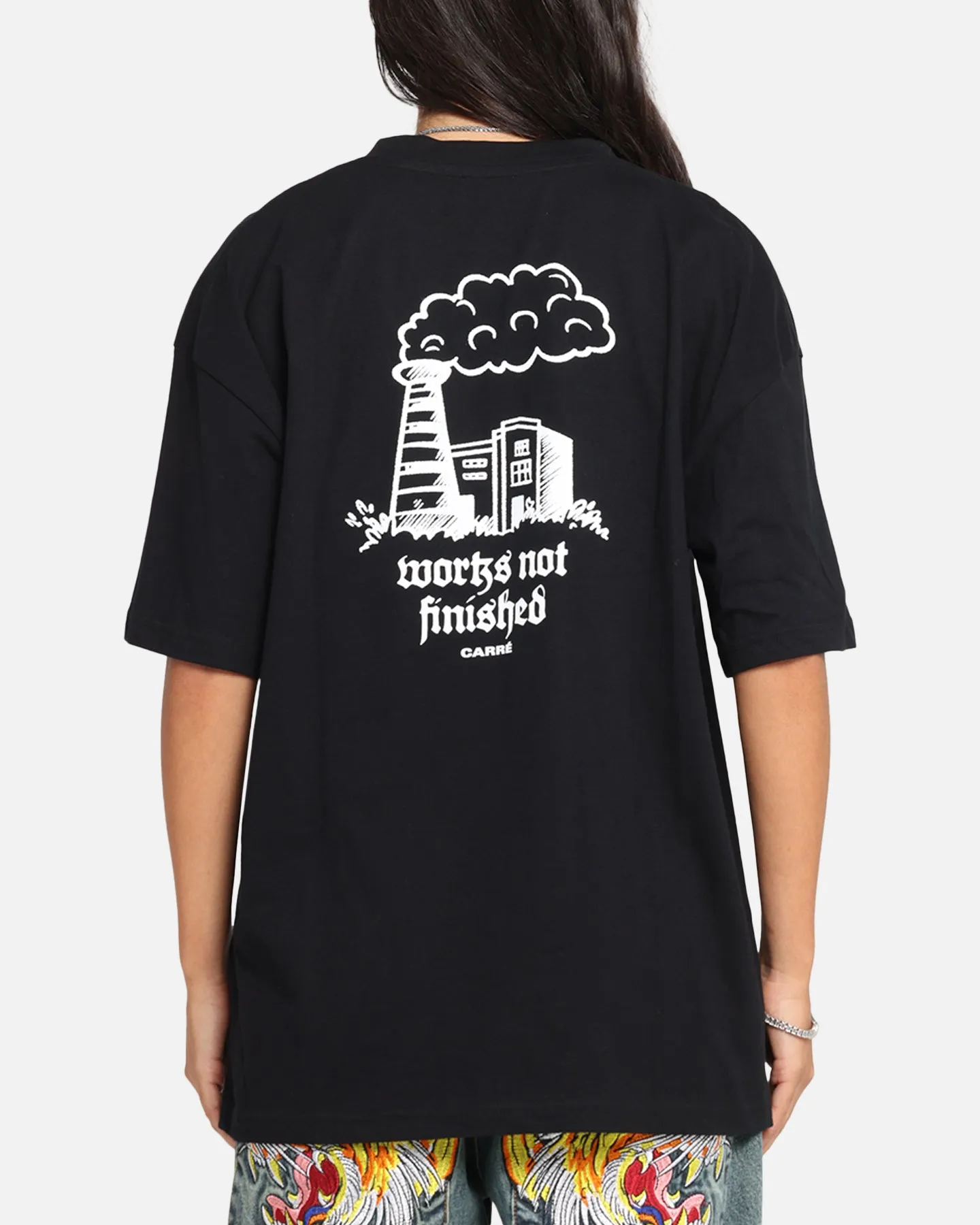 Carre Not Finished T-Shirt Black sold by Culture Kings product image thumbnail 2