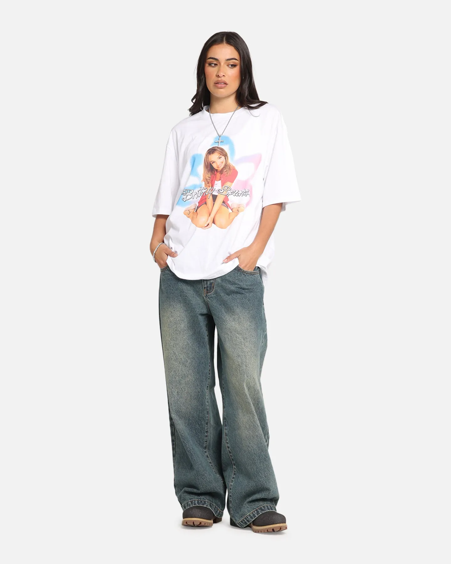 Britiney Spears Britney T-Shirt White sold by Culture Kings product image thumbnail 2