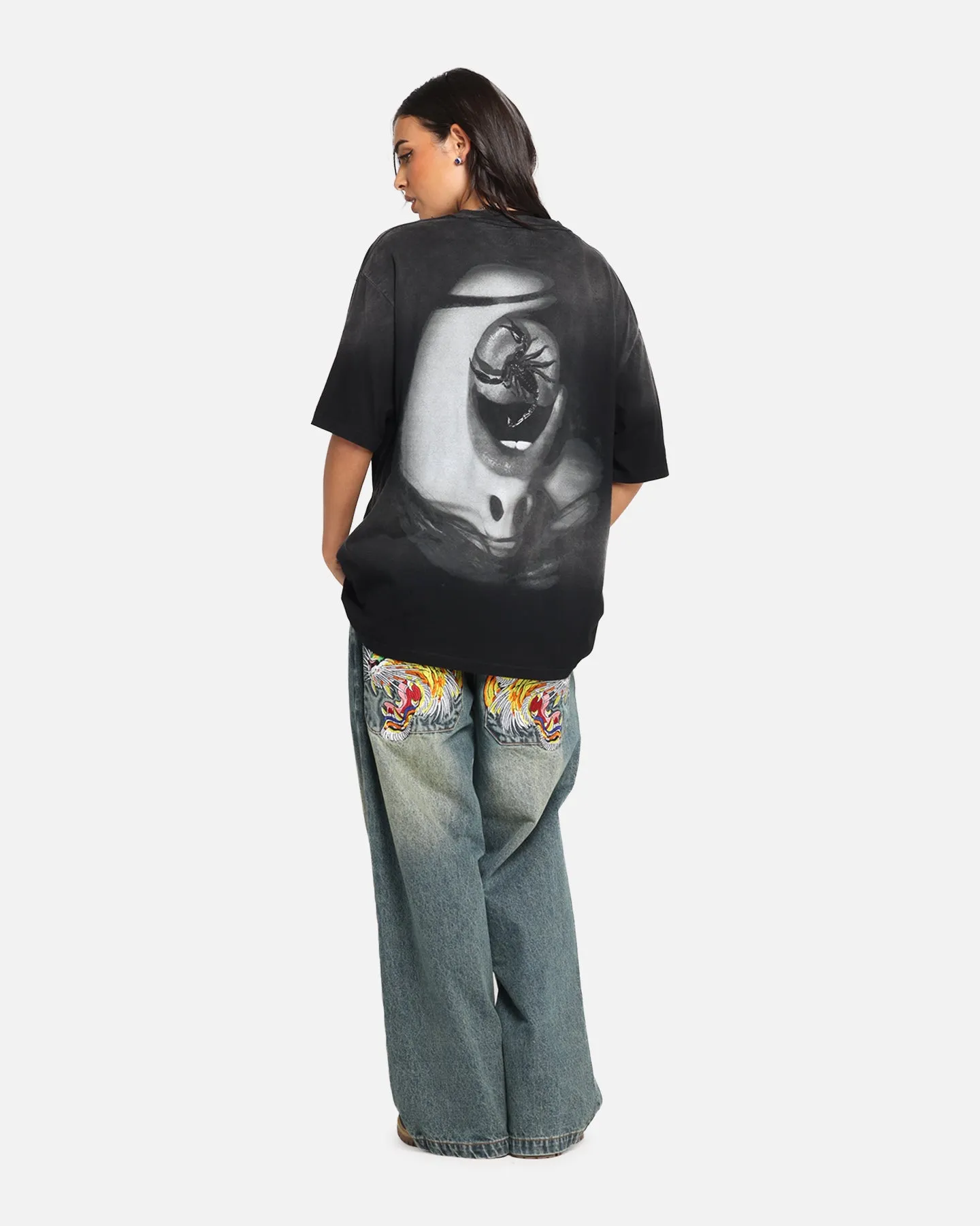 Scorpions Scorpions Blacked Out T-Shirt Washed Black sold by Culture Kings product image thumbnail 4