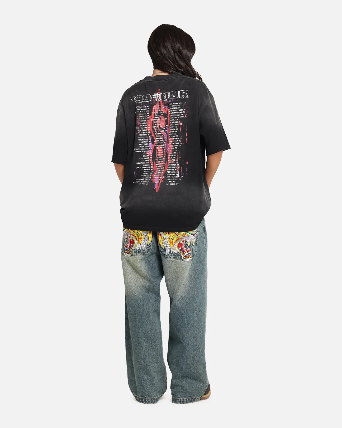 Slipknot Slipknot Blacked Out T-Shirt Washed Black sold by Culture Kings product image thumbnail 4