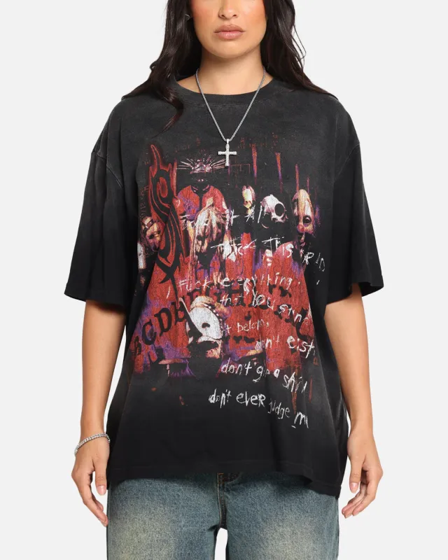 Slipknot Slipknot Blacked Out T-Shirt Washed Black sold by Culture Kings