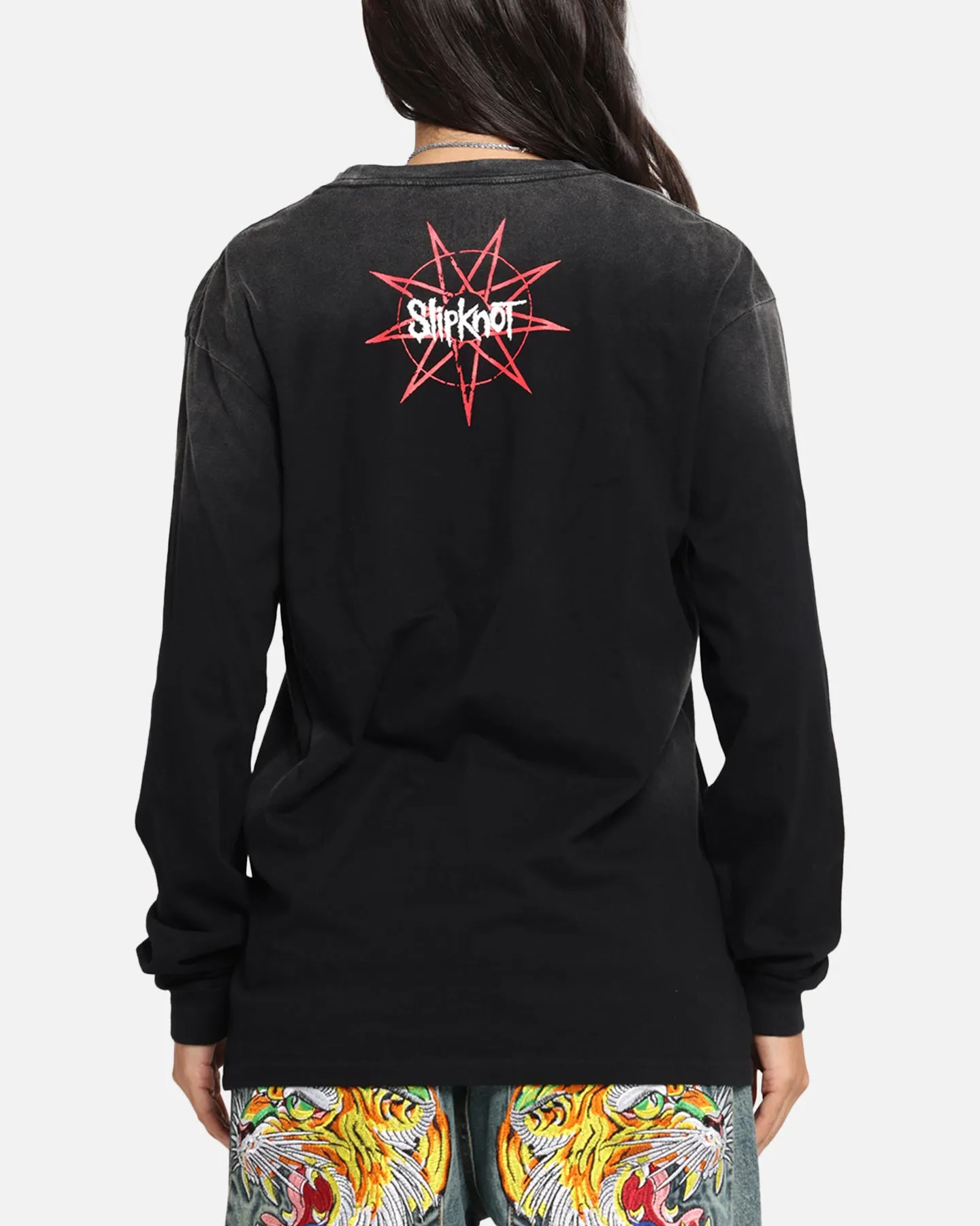 Slipknot Slipknot Long Sleeve T-Shirt Washed Black sold by Culture Kings product image thumbnail 3