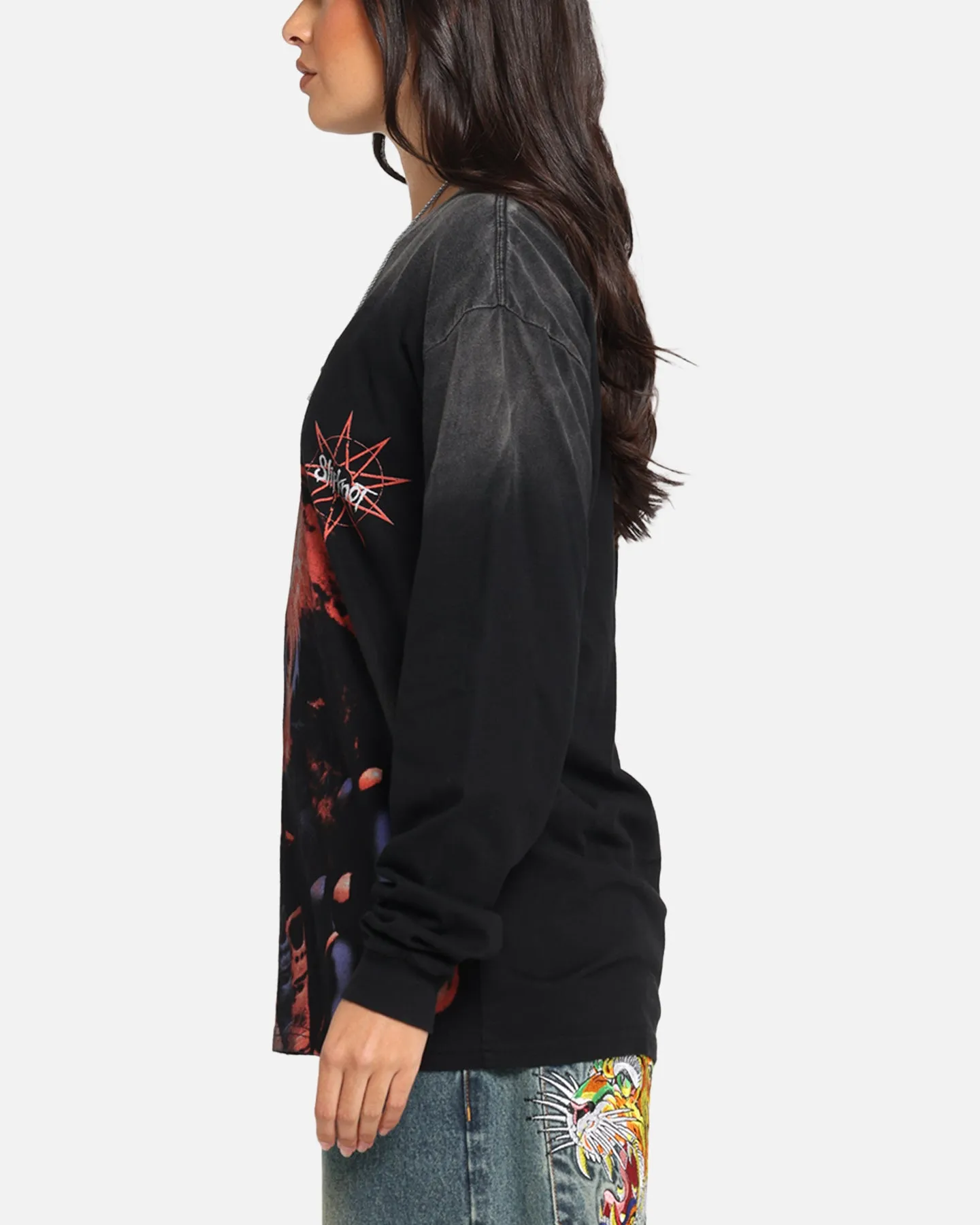 Slipknot Slipknot Long Sleeve T-Shirt Washed Black sold by Culture Kings product image thumbnail 5