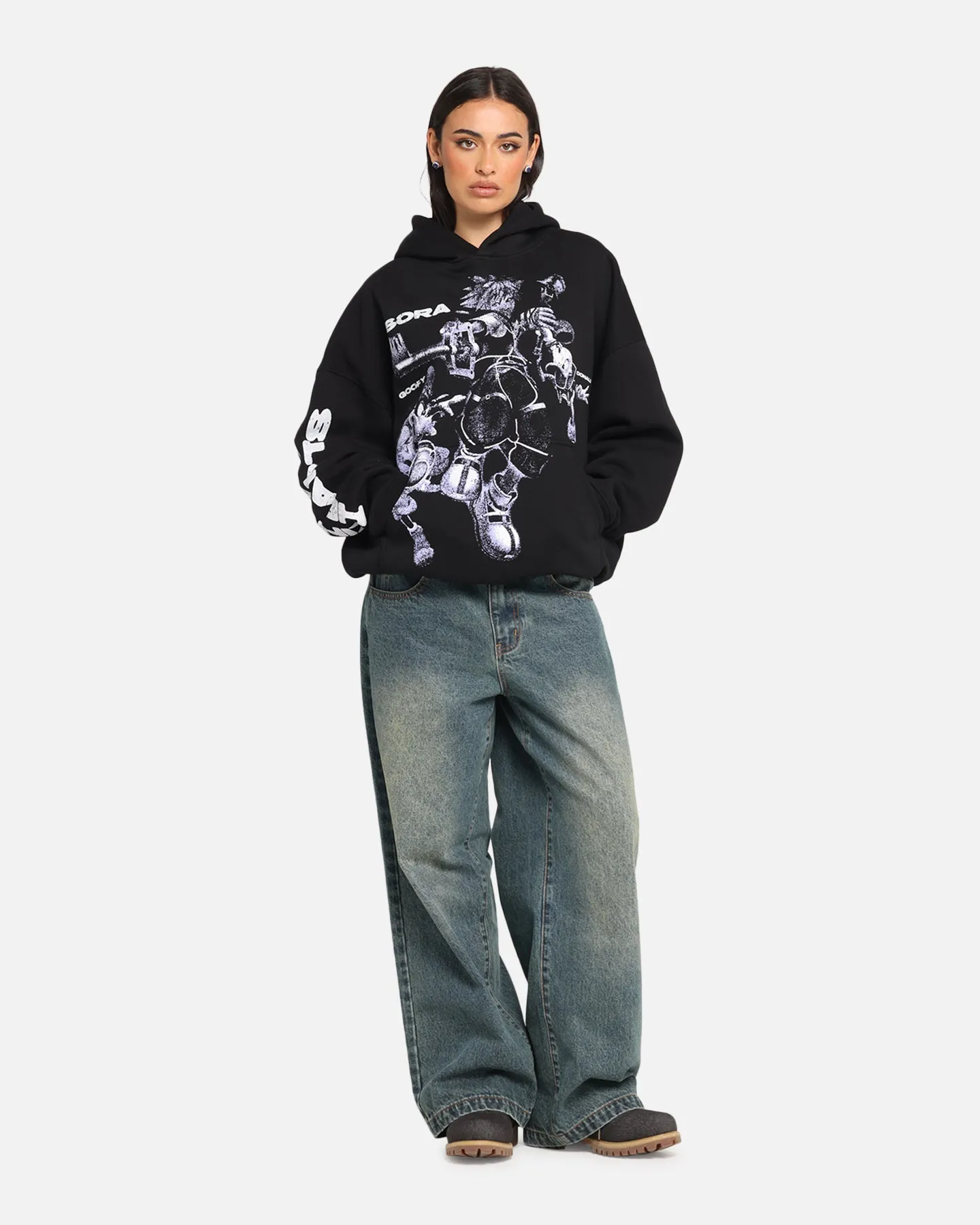 Goat Crew Disney Kingdom Hearts Gang Premium Hoodie Black sold by Culture Kings product image thumbnail 3