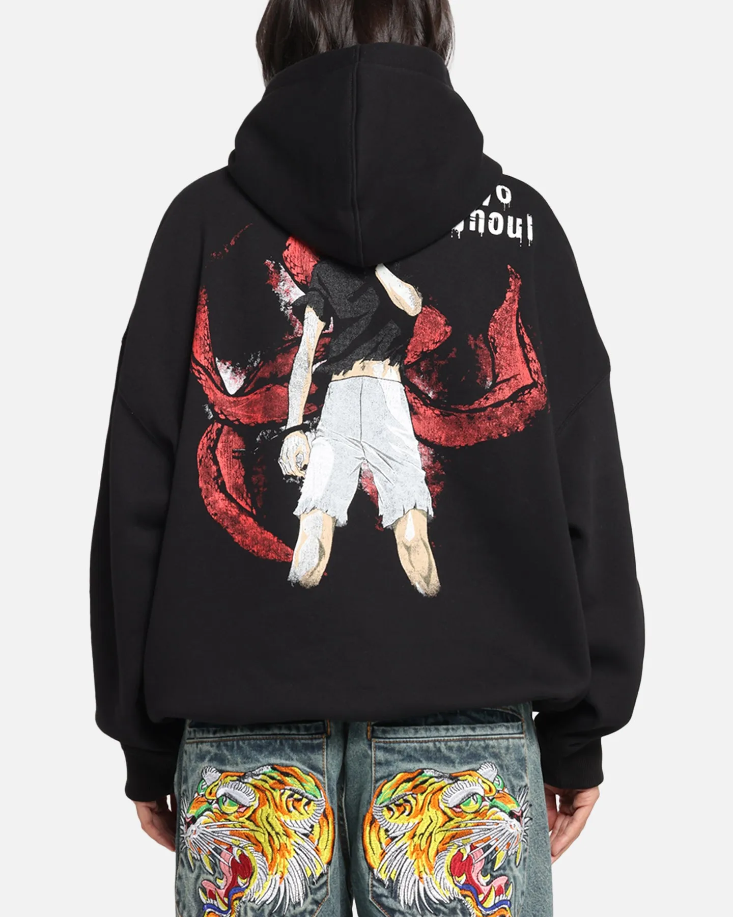 Goat Crew X Tokyo Ghoul Kaneki Premium Hoodie Black sold by Culture Kings