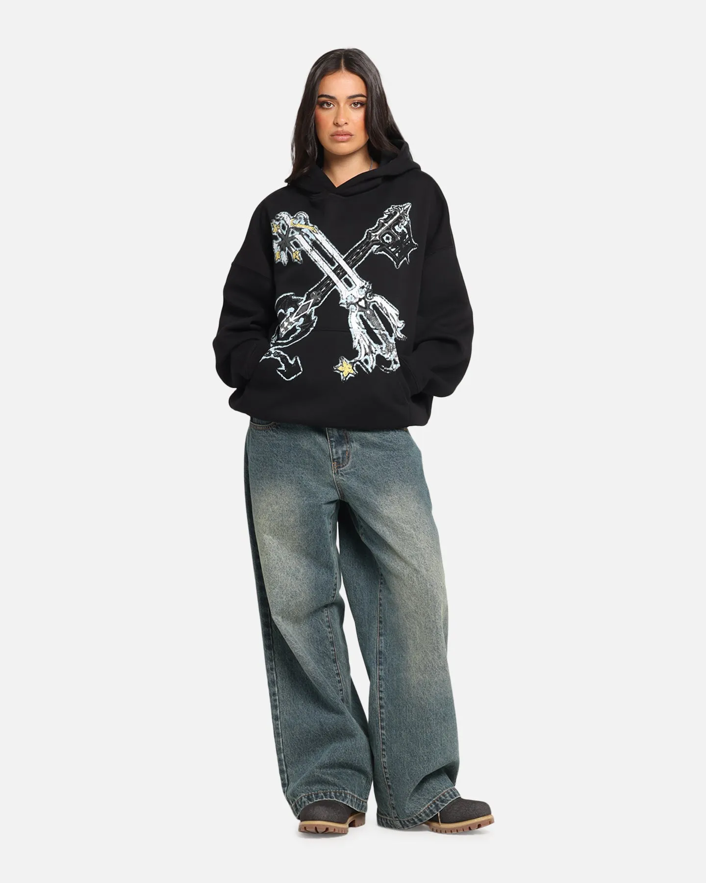 Goat Crew Disney Kingdom Hearts Kingdom Premium Hoodie Black sold by Culture Kings product image thumbnail 3