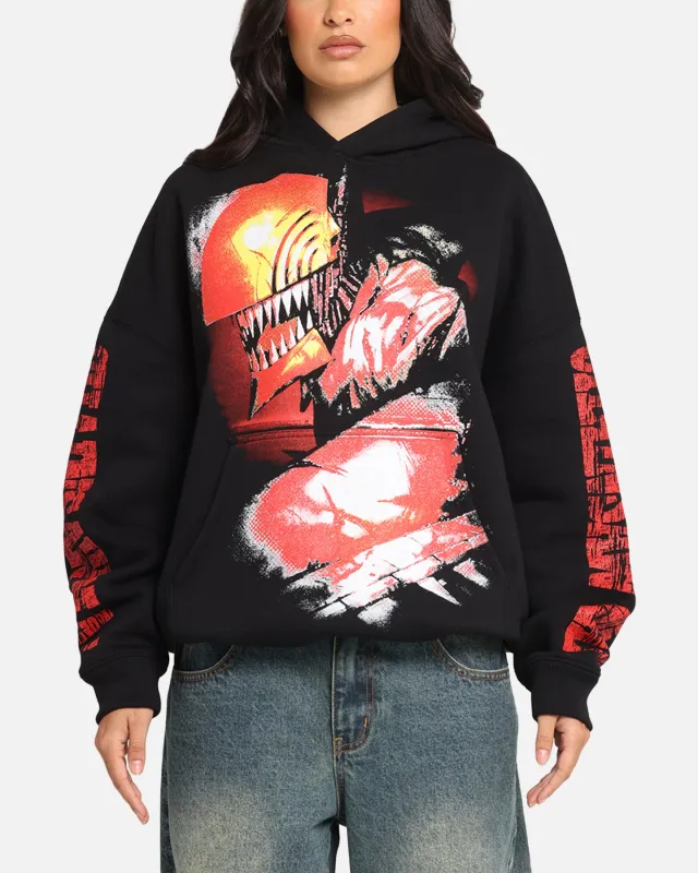 Goat Crew X Chainsaw Man Premium Hoodie Black made by Culture Kings