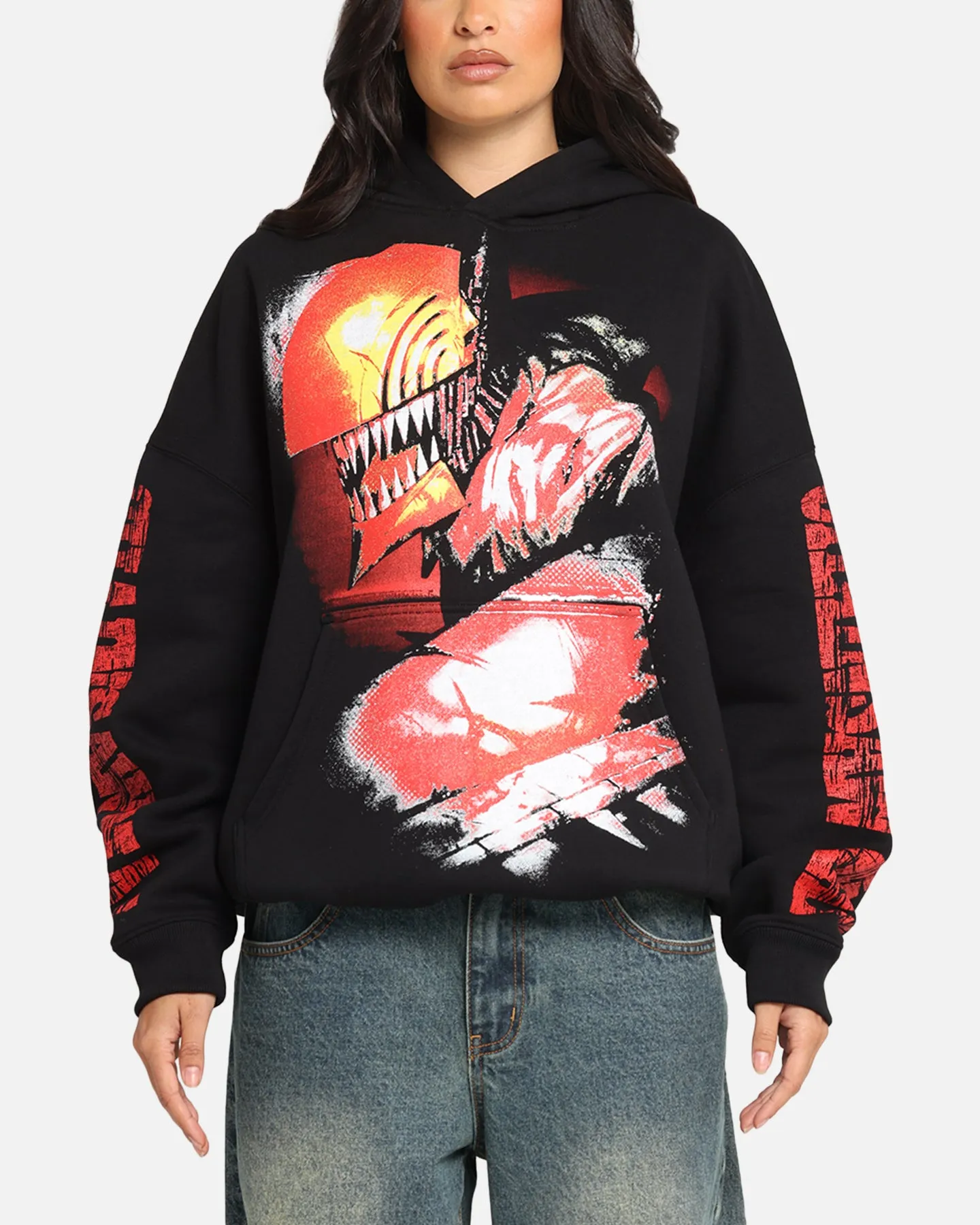 Goat Crew X Chainsaw Man Premium Hoodie Black sold by Culture Kings