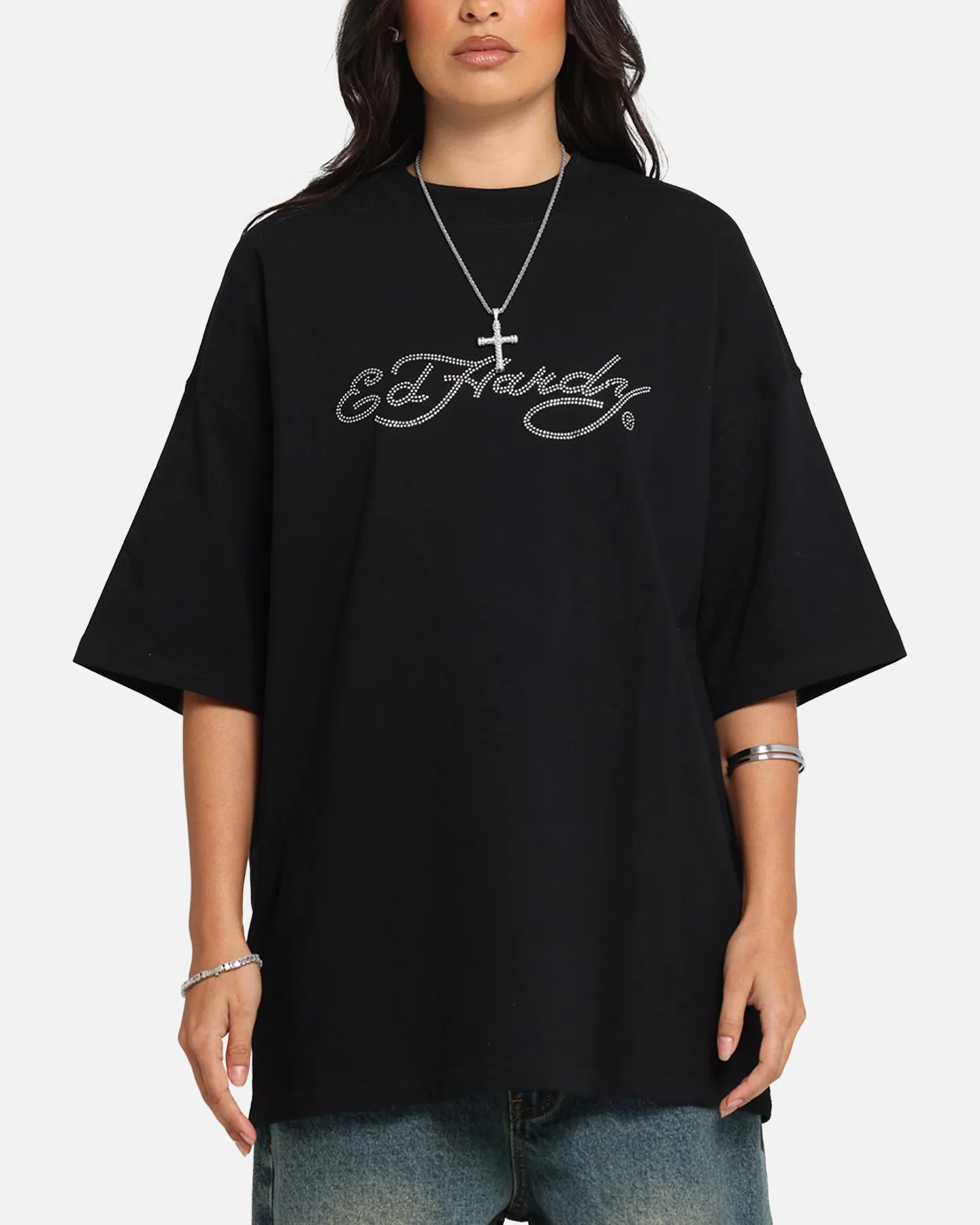 Ed Hardy Rhinestone Dragon Vintage T-Shirt Vintage Wash sold by Culture Kings product image thumbnail 2