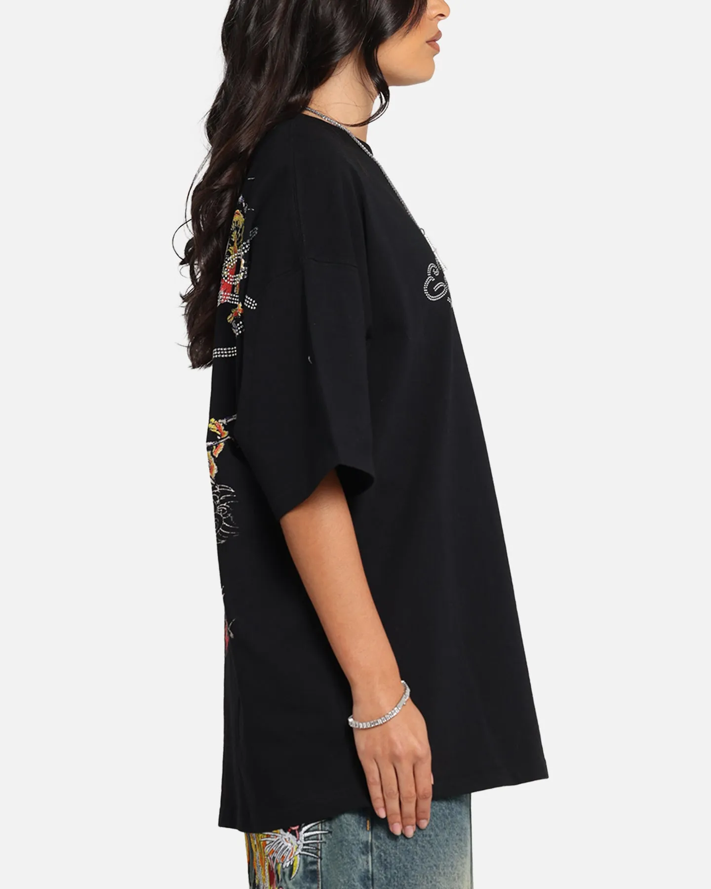 Ed Hardy Rhinestone Dragon Vintage T-Shirt Vintage Wash sold by Culture Kings product image thumbnail 5