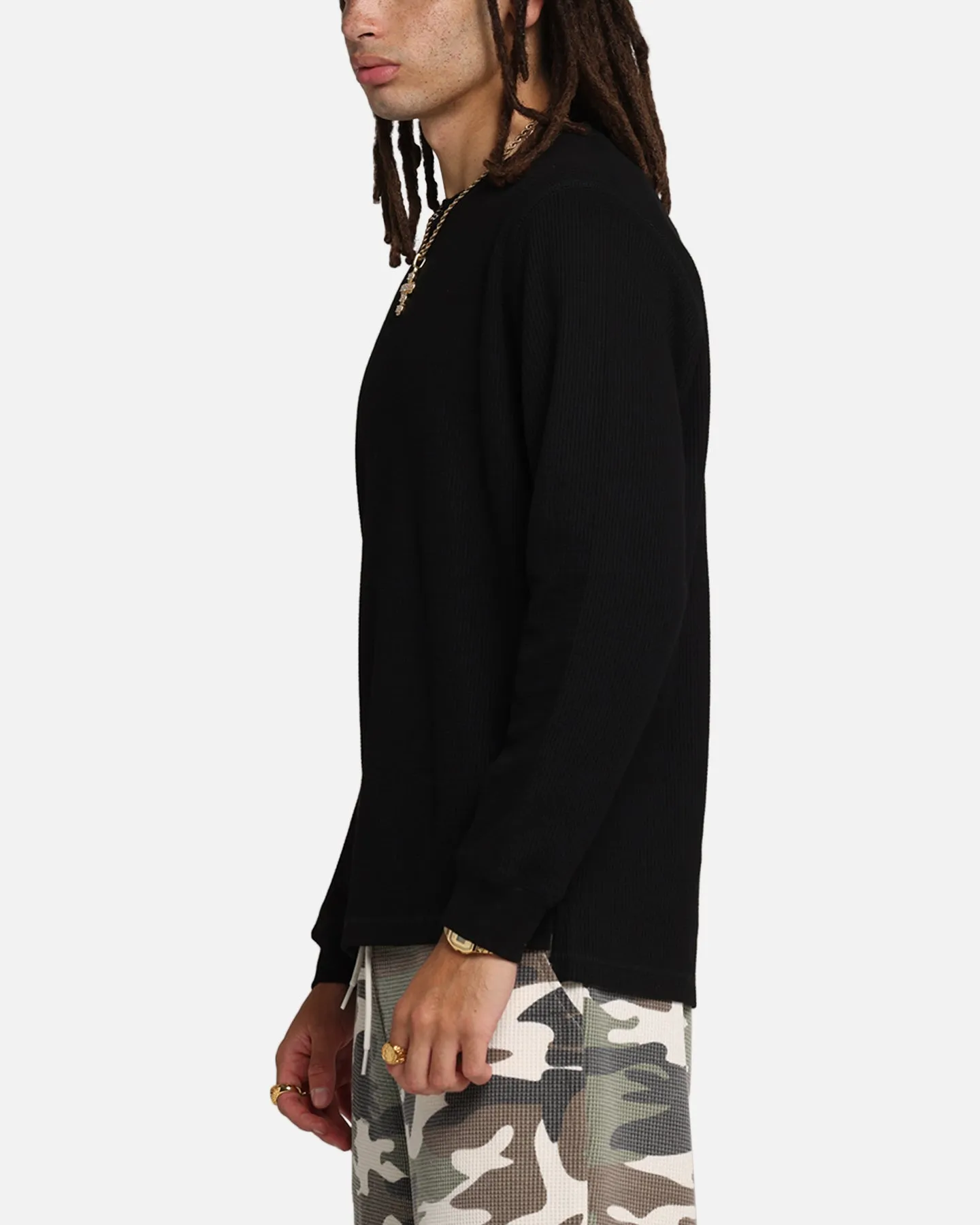 XXIII Thermal Long Sleeve T-Shirt Black sold by Culture Kings product image thumbnail 5