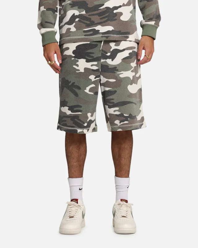 XXIII Printed Thermal Shorts Camo sold by Culture Kings