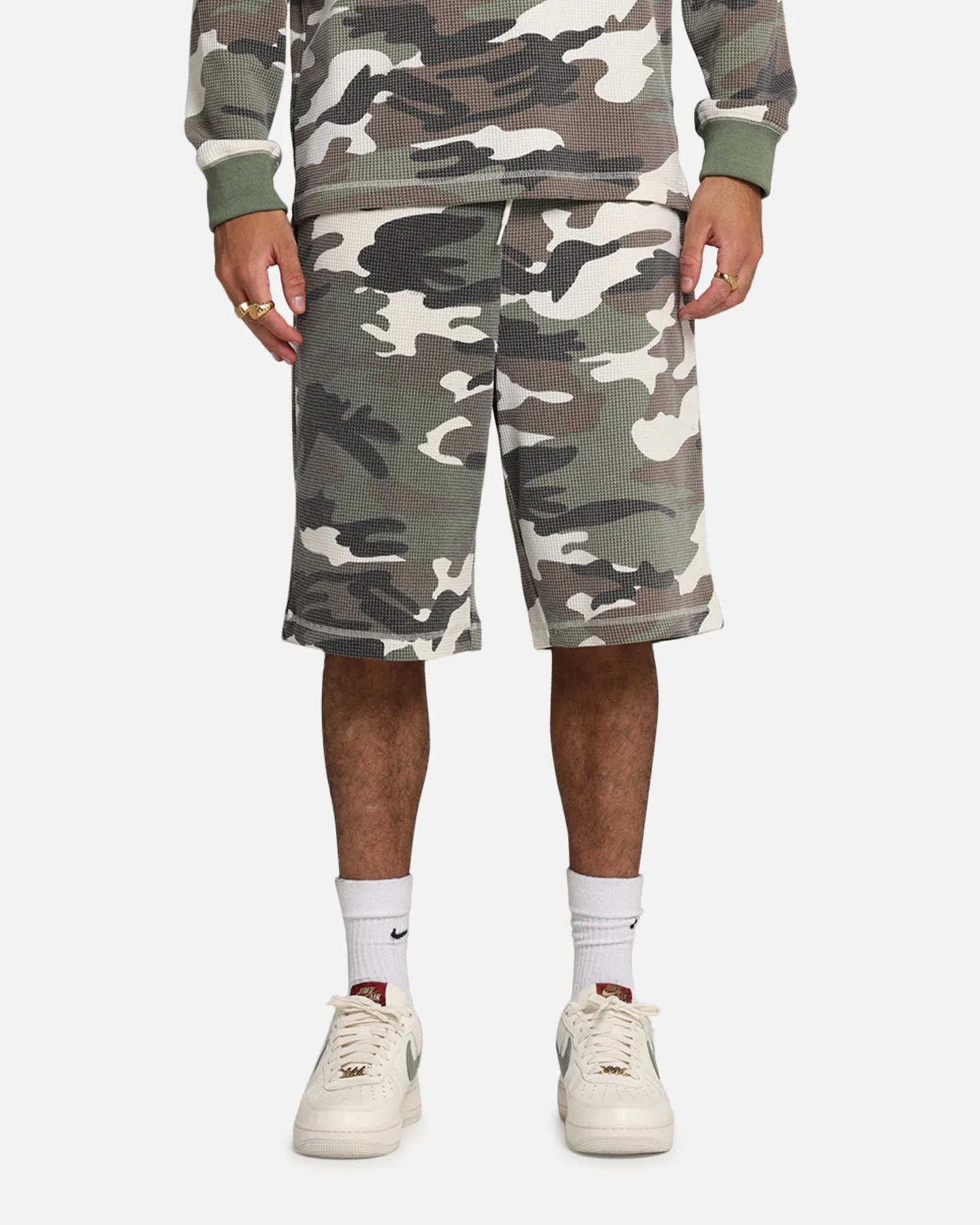 XXIII Printed Thermal Shorts Camo sold by Culture Kings