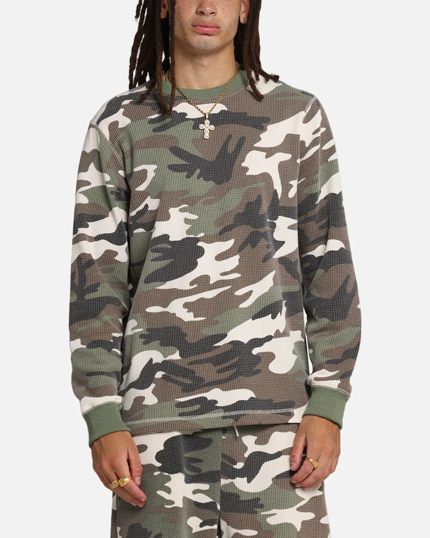 XXIII Printed Thermal Long Sleeve T-Shirt Camo sold by Culture Kings