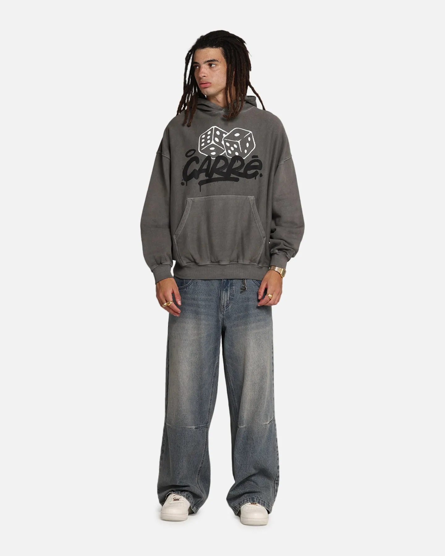 Carre Players Choice Hoodie Washed Charcoal sold by Culture Kings product image thumbnail 2