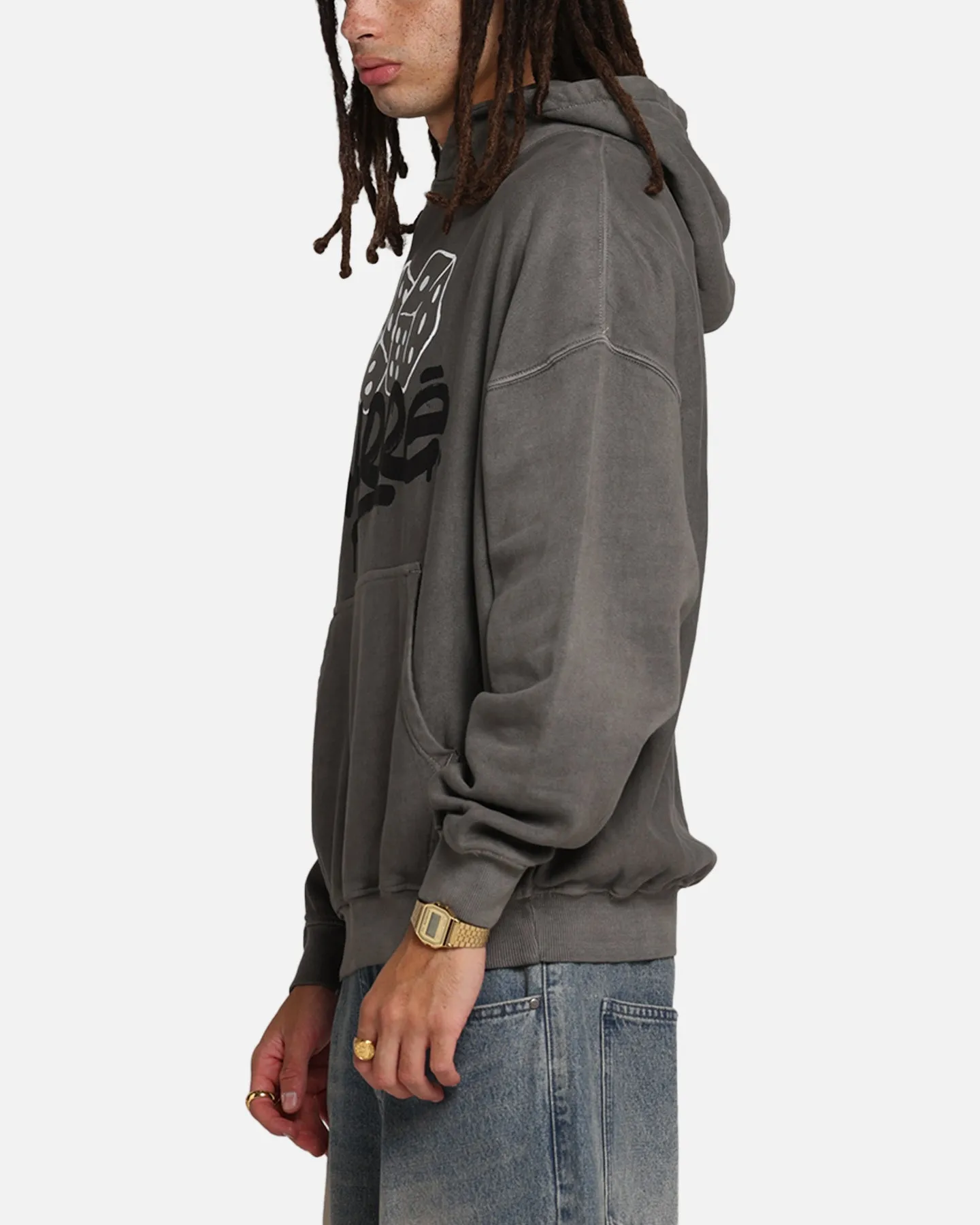 Carre Players Choice Hoodie Washed Charcoal sold by Culture Kings product image thumbnail 5