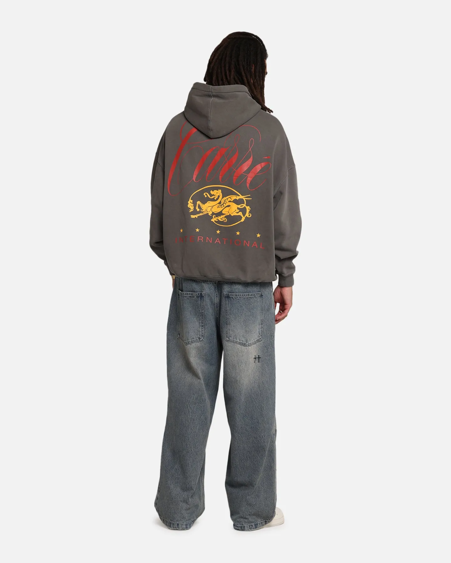 Carre Golden Scale Hoodie Washed Charcoal sold by Culture Kings product image thumbnail 3