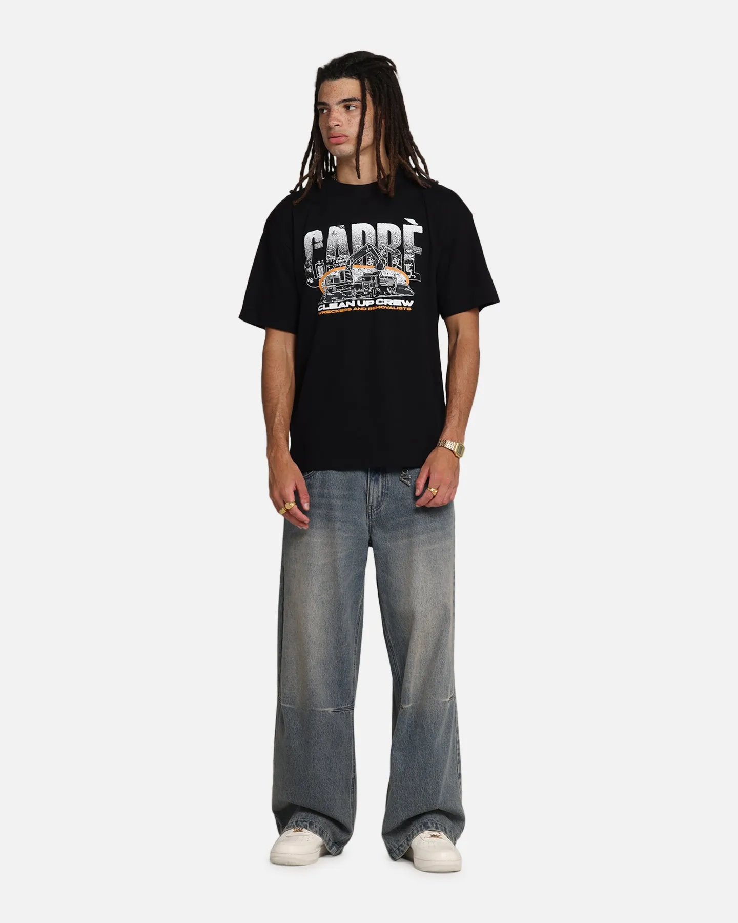 Carre Clean Up Crew T-Shirt Black sold by Culture Kings product image thumbnail 4