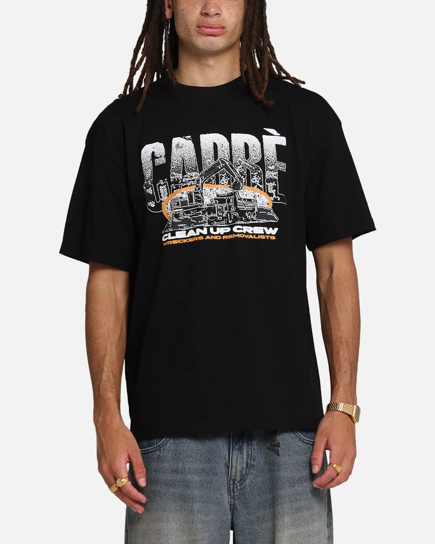 Carre Clean Up Crew T-Shirt Black sold by Culture Kings