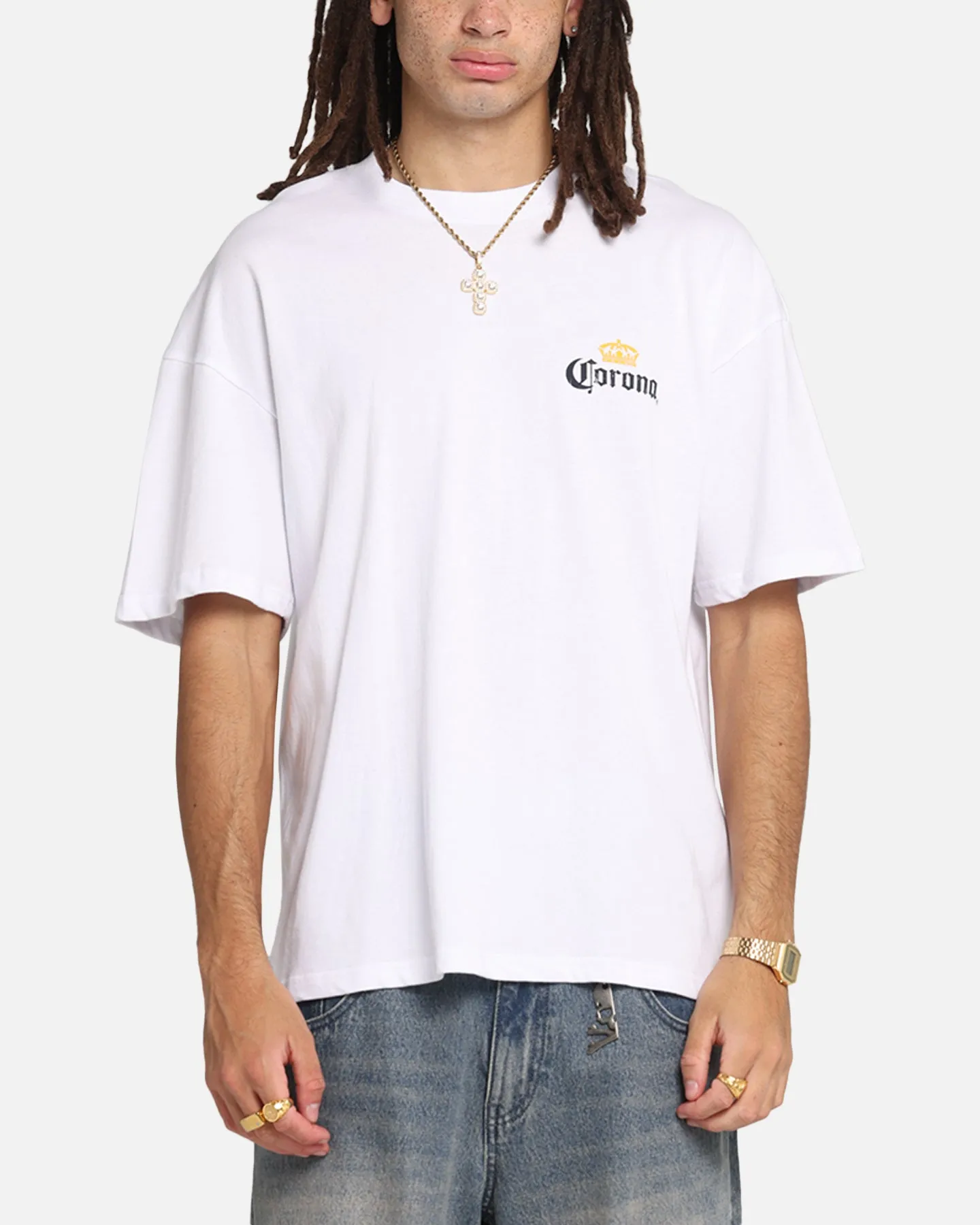 73Studio Corona T-Shirt White sold by Culture Kings product image thumbnail 2
