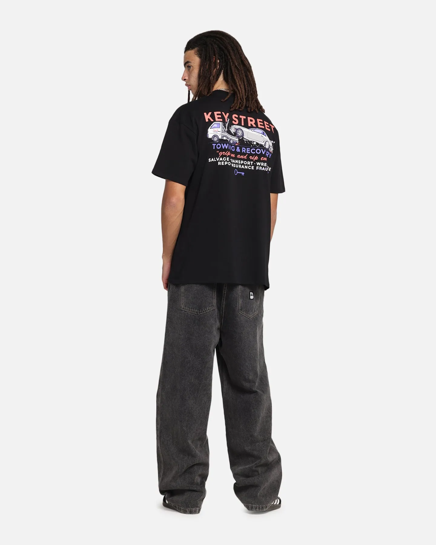 Key Street Kei Tow Truck T-Shirt Black sold by Culture Kings product image thumbnail 3