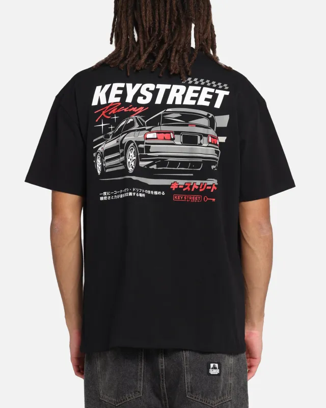 Key Street Racing T-Shirt Black sold by Culture Kings