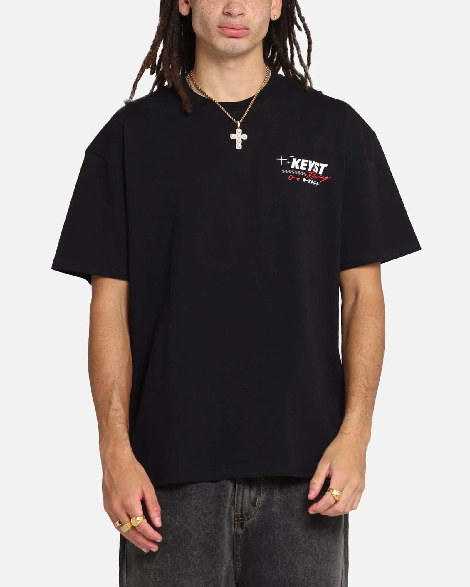 Key Street Racing T-Shirt Black sold by Culture Kings product image thumbnail 2