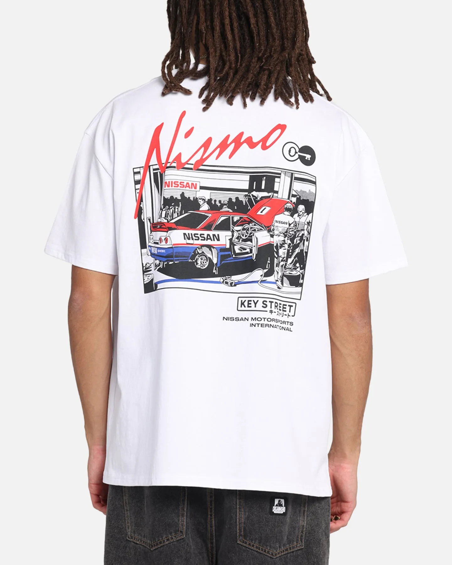 Key Street Bathurst Pits T-Shirt White sold by Culture Kings
