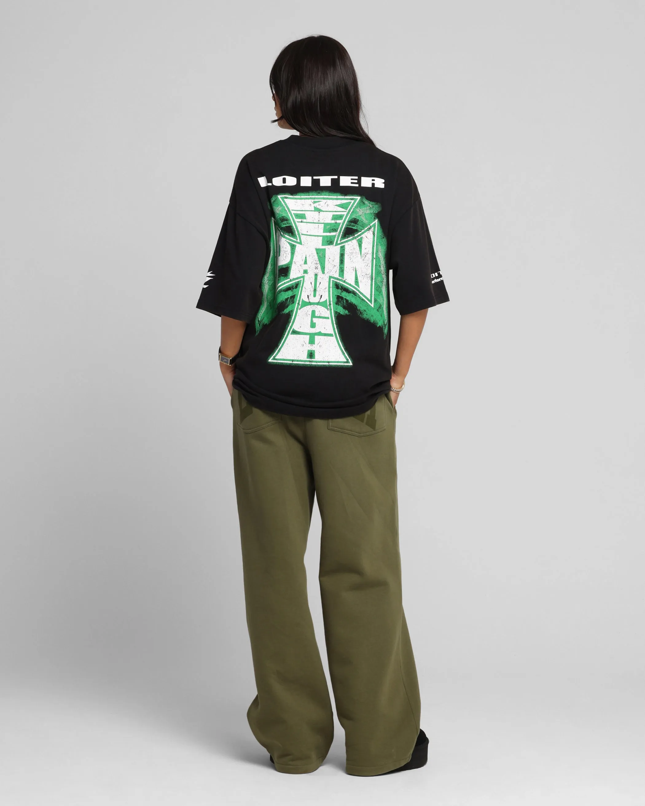 Loiter Liberty Vintage T-Shirt Vintage Black sold by Culture Kings product image thumbnail 4