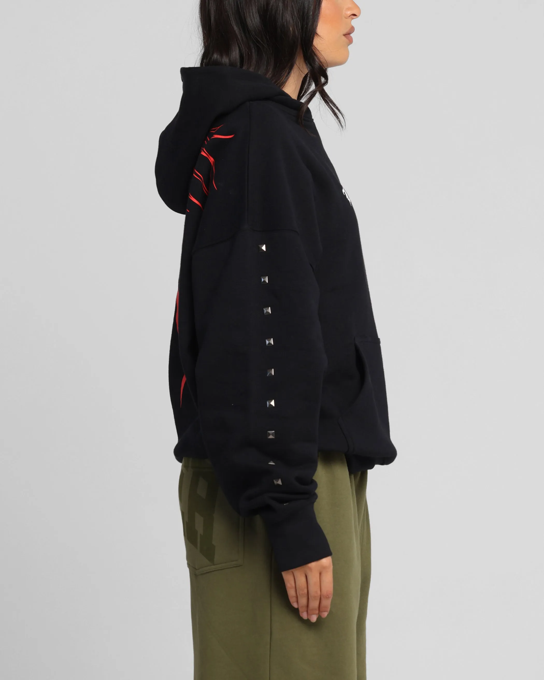 Loiter Draco Hoodie Black sold by Culture Kings product image thumbnail 5