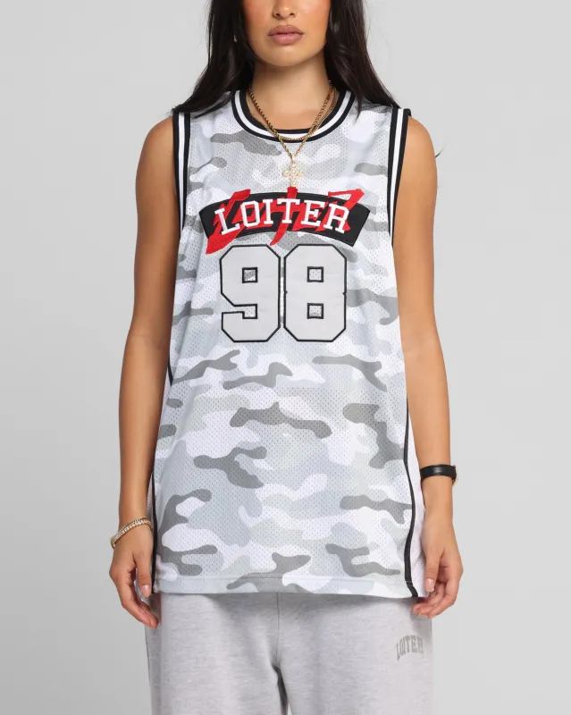 Loiter Midway Jersey Snow Camo made by Culture Kings