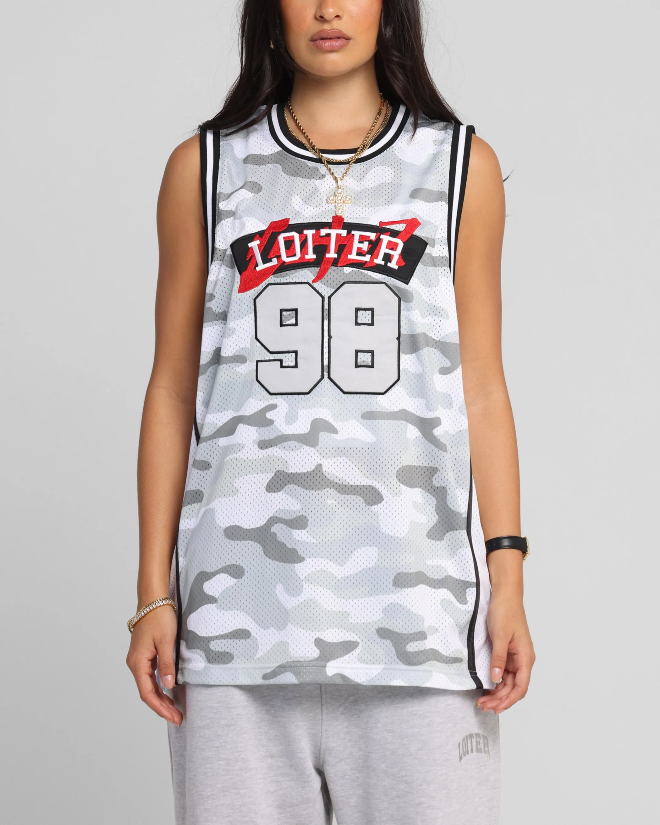 Loiter Midway Jersey Snow Camo sold by Culture Kings