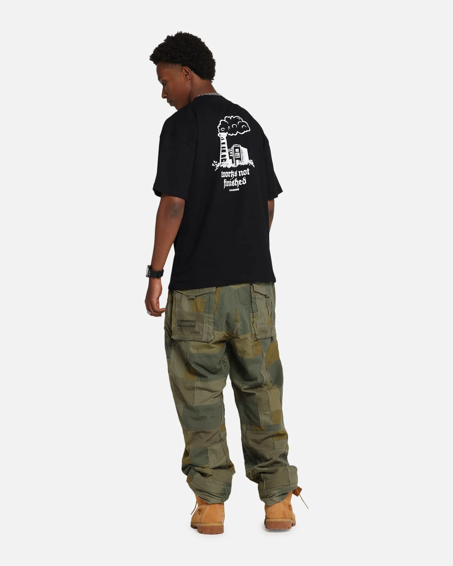 Carre Not Finished T-Shirt Black sold by Culture Kings product image thumbnail 4