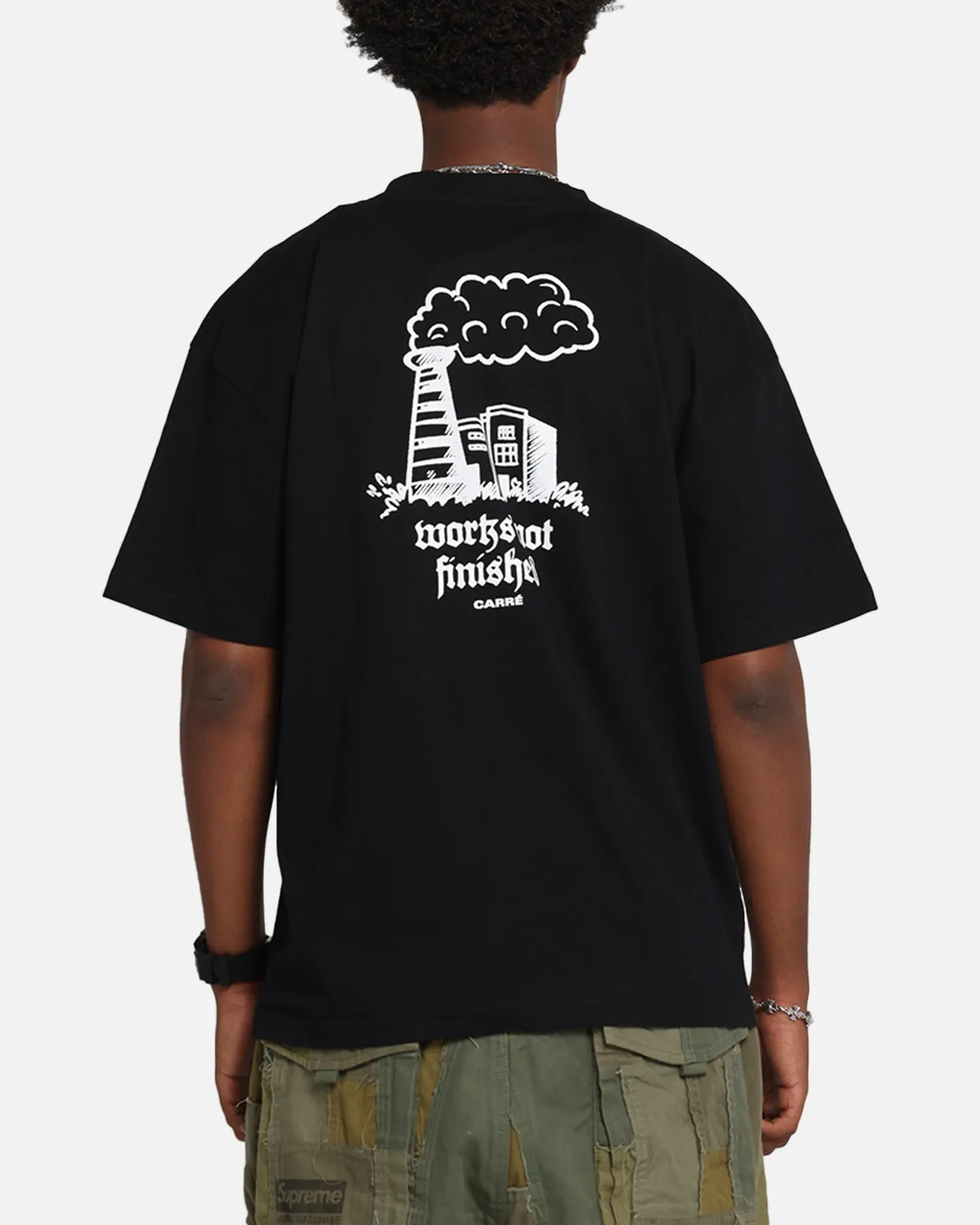 Carre Not Finished T-Shirt Black sold by Culture Kings product image thumbnail 2