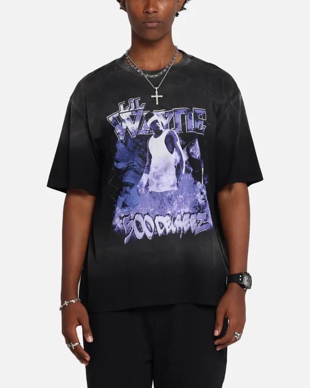 Lil Wayne Lil Wayne T-Shirt Black Wash sold by Culture Kings