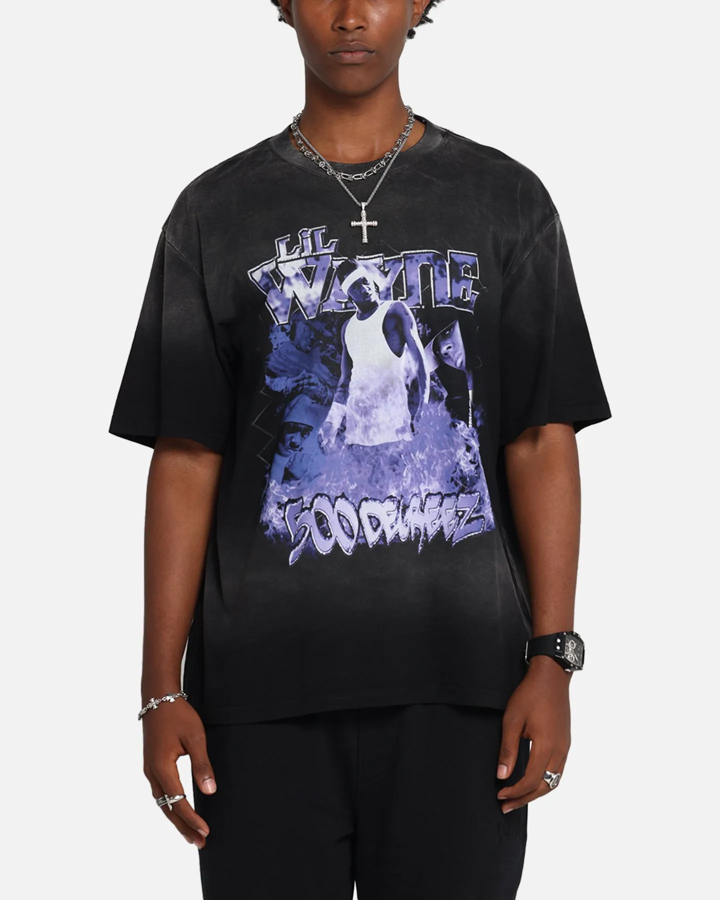 Lil Wayne Lil Wayne T-Shirt Black Wash sold by Culture Kings