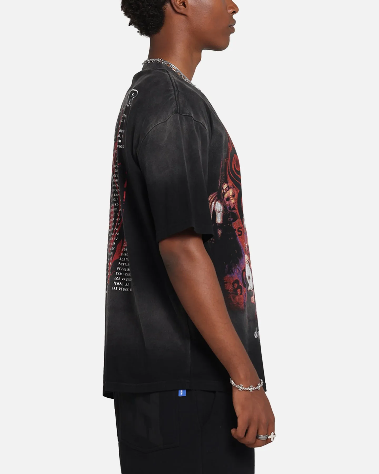 Slipknot Slipknot Blacked Out T-Shirt Washed Black sold by Culture Kings product image thumbnail 5