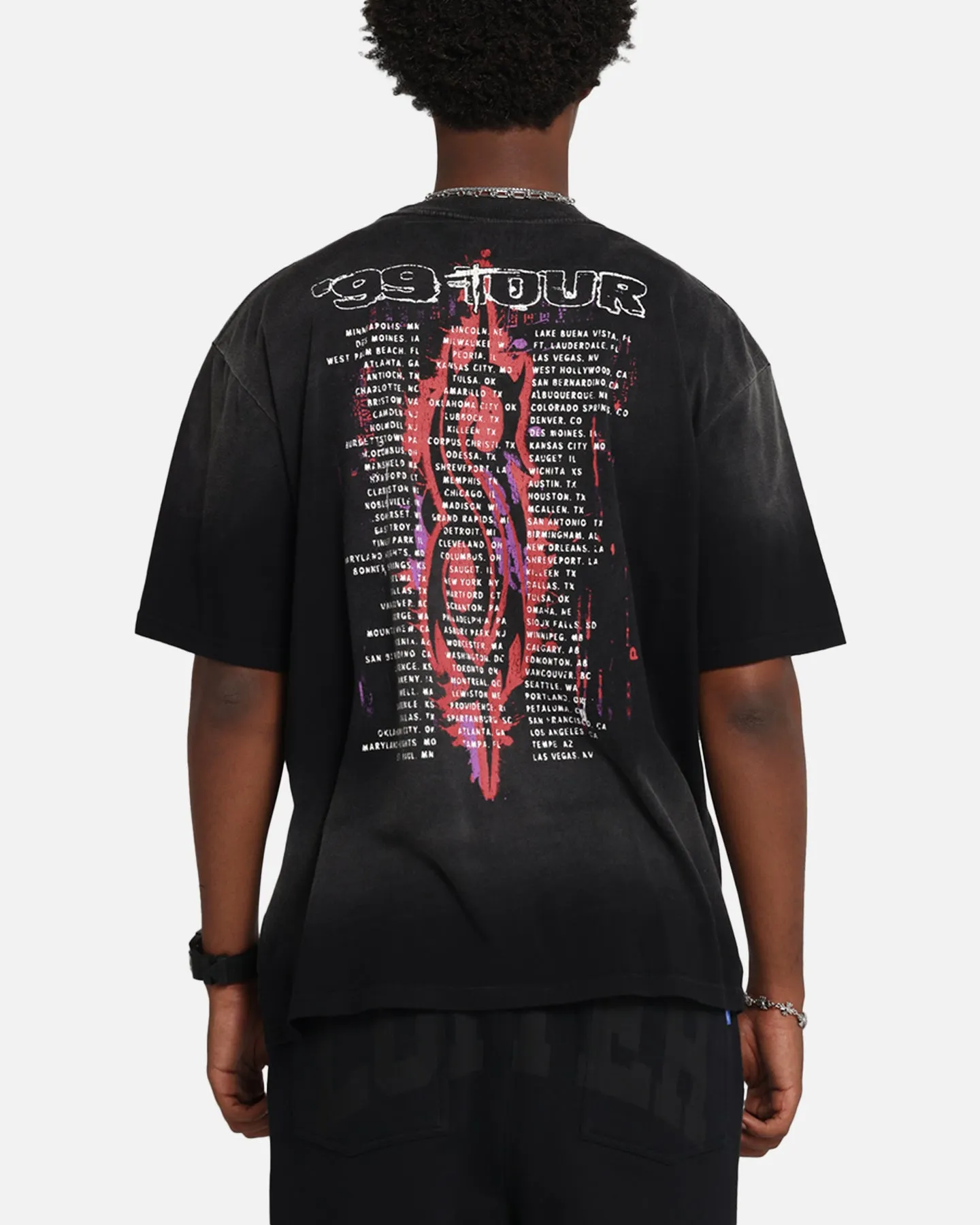 Slipknot Slipknot Blacked Out T-Shirt Washed Black sold by Culture Kings product image thumbnail 2