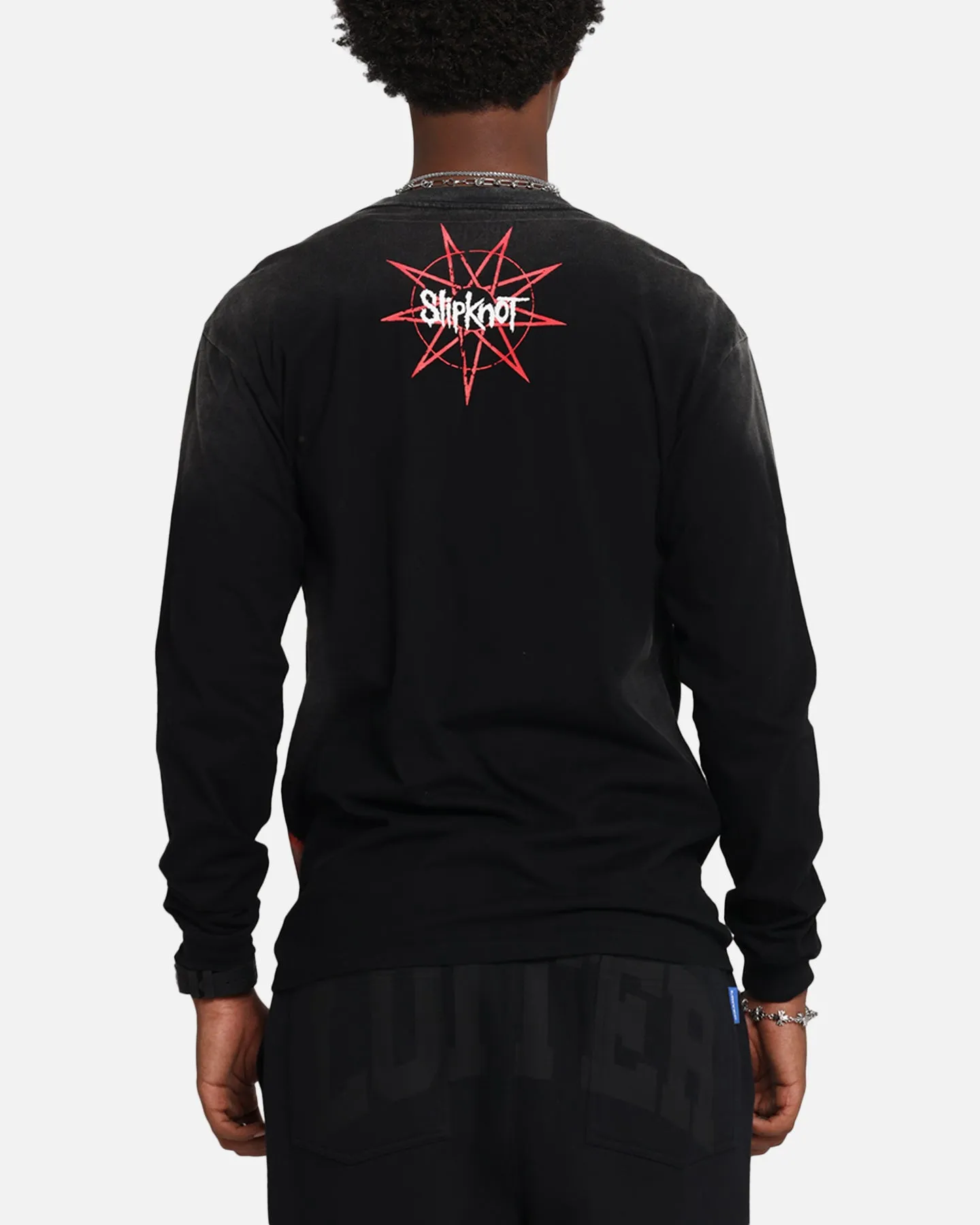 Slipknot Slipknot Long Sleeve T-Shirt Washed Black sold by Culture Kings product image thumbnail 2