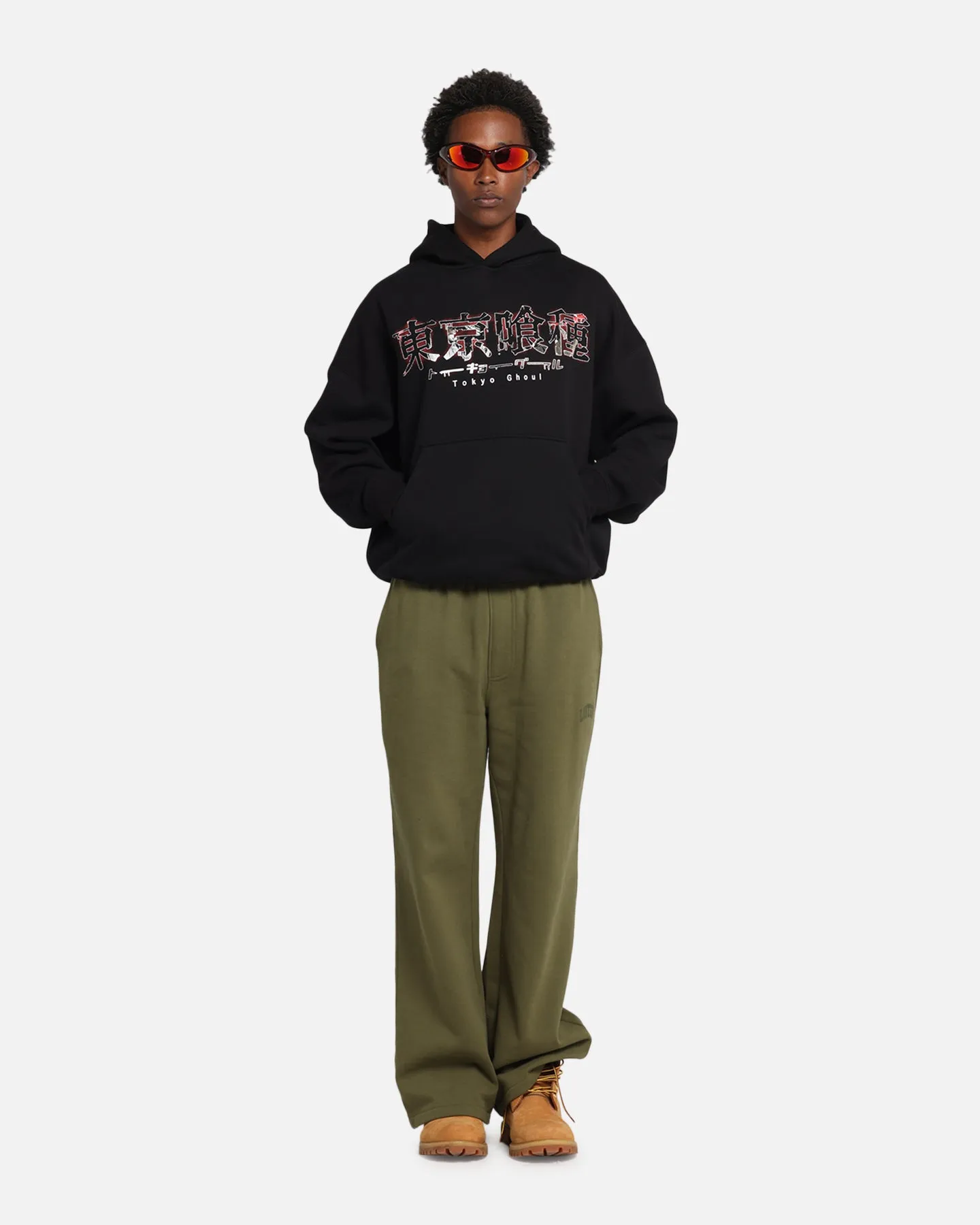 Goat Crew X Tokyo Ghoul Kaneki Premium Hoodie Black sold by Culture Kings product image thumbnail 4