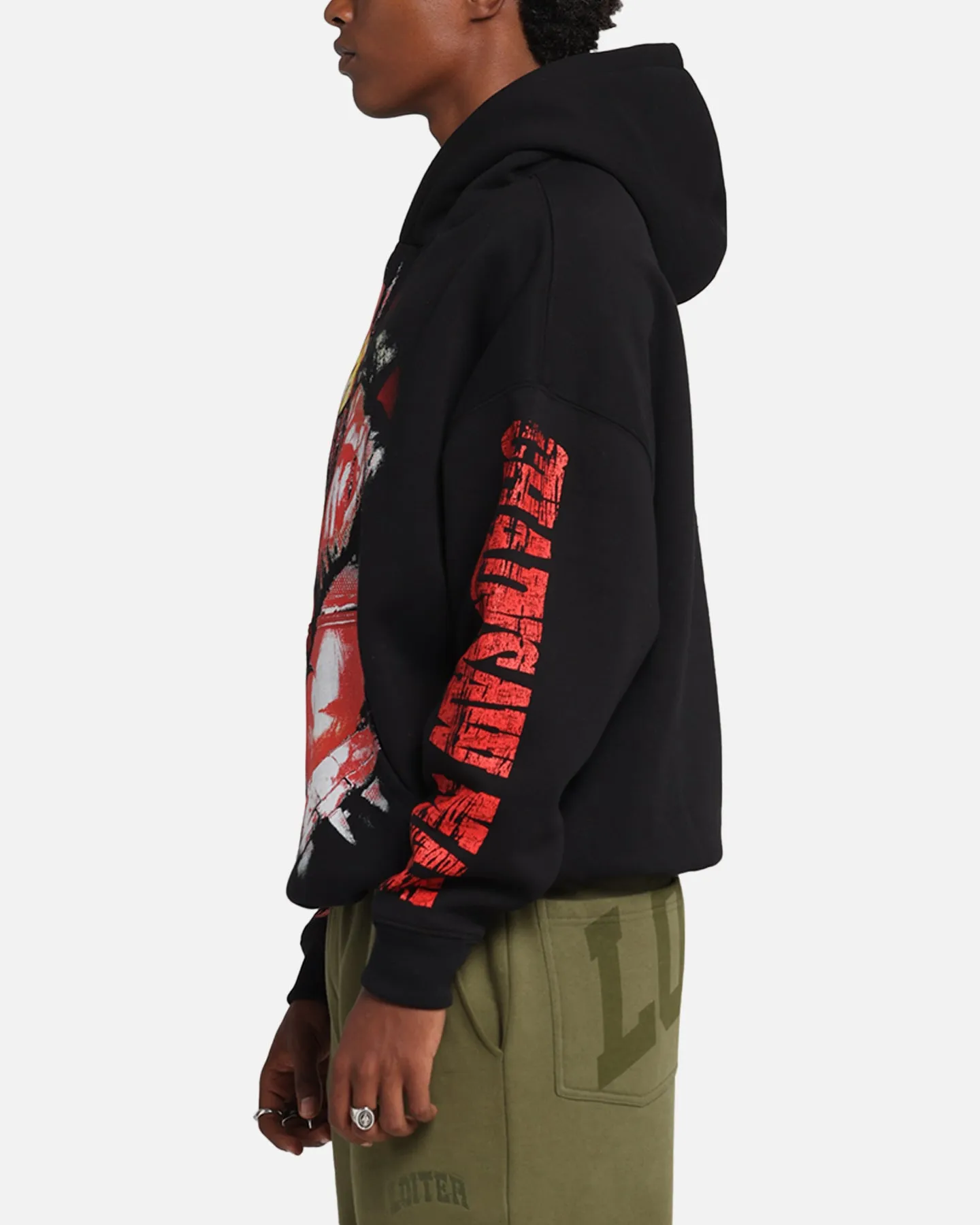 Goat Crew X Chainsaw Man Premium Hoodie Black sold by Culture Kings product image thumbnail 5