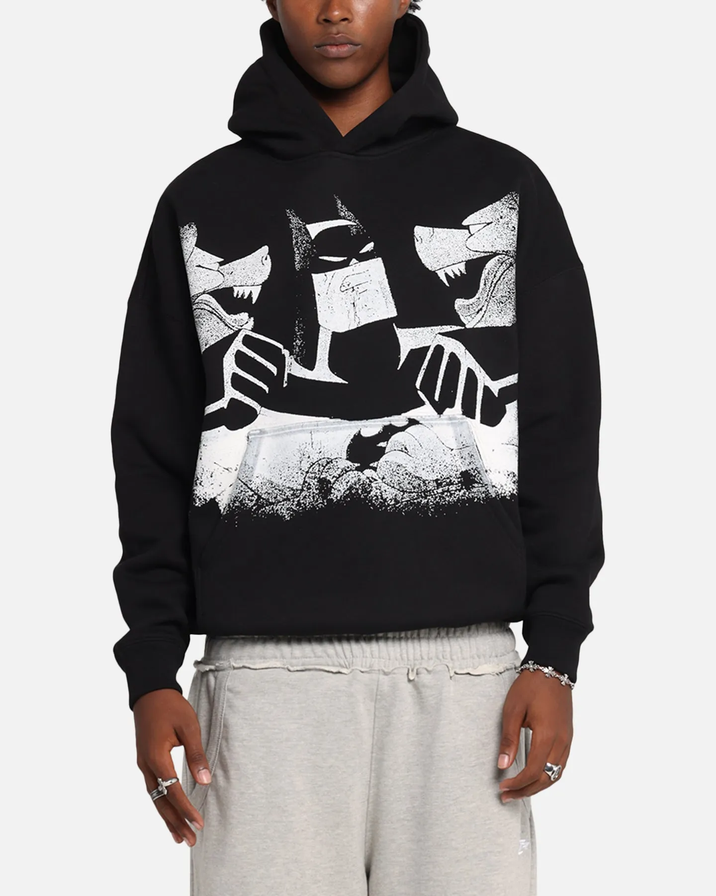 American Thrift X DC Batman The Animated Premium Hoodie Black sold by Culture Kings