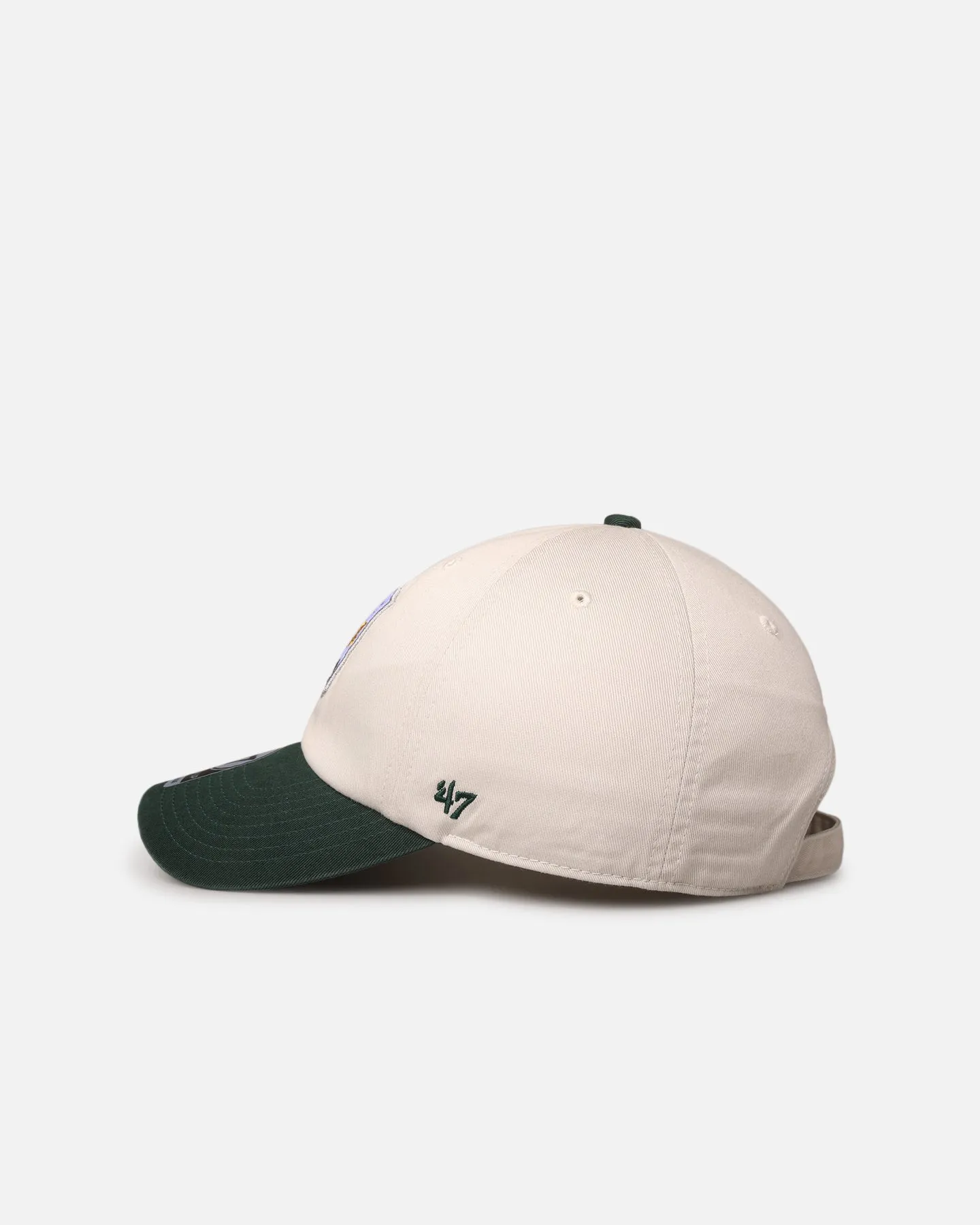47 Brand Nascar 47 Clean Up Strapback Bone/Dark Green sold by Culture Kings product image thumbnail 4