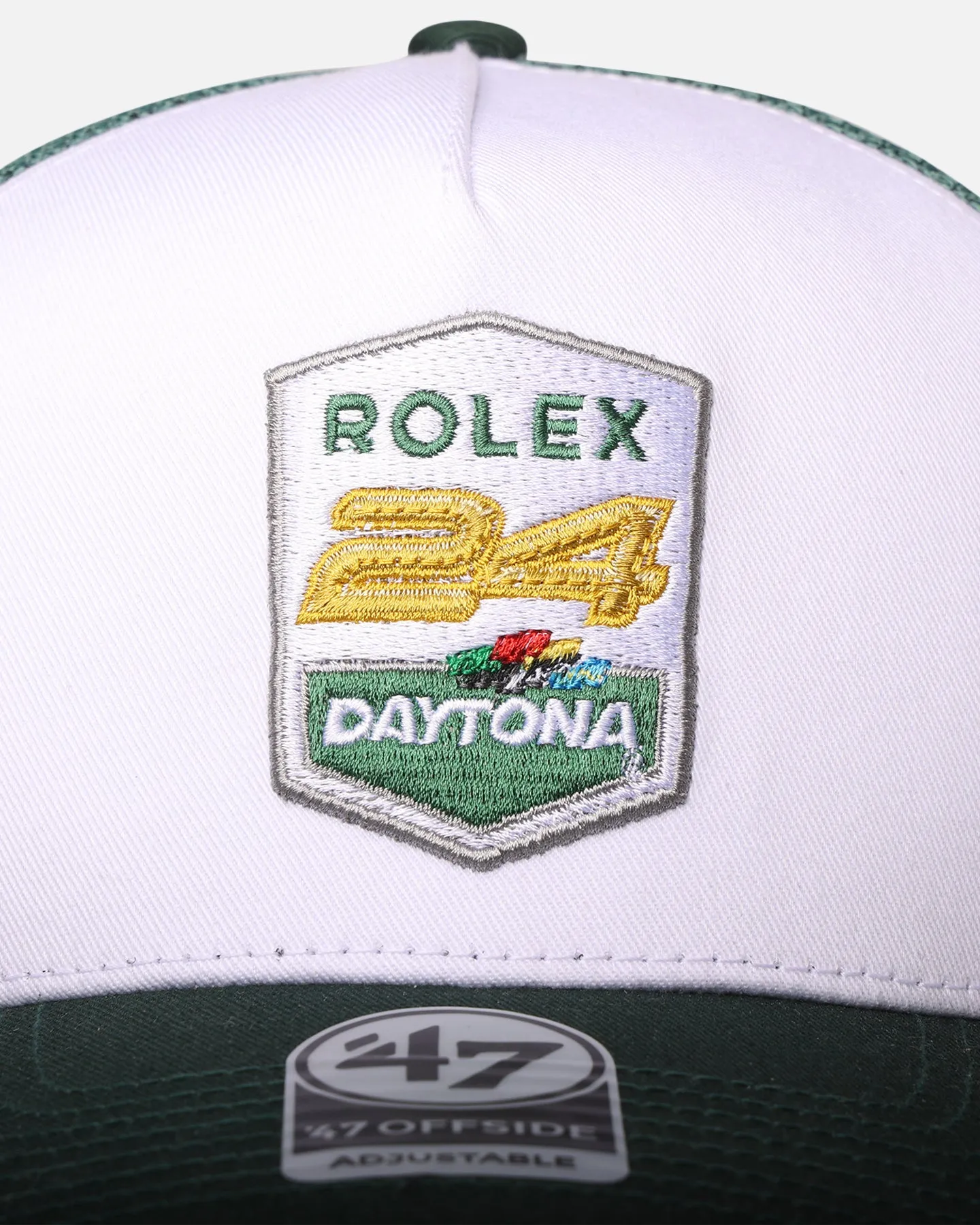 47 Brand Nascar 47 Offside DT Trucker Snapback White/Dark Green sold by Culture Kings product image thumbnail 5