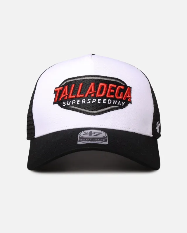 47 Brand Talladega Superspeedway 47 Offside DT Trucker Snapback White/Black sold by Culture Kings