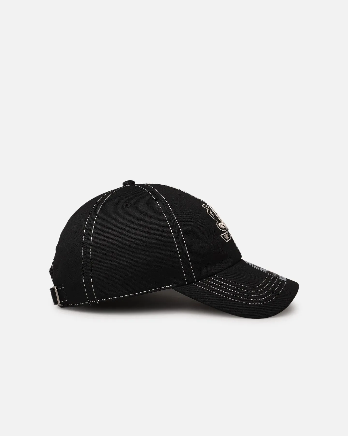 47 Brand Anaheim Ducks 'Contrast Stitch' 47 Clean Up Strapback Black/Bone sold by Culture Kings product image thumbnail 3