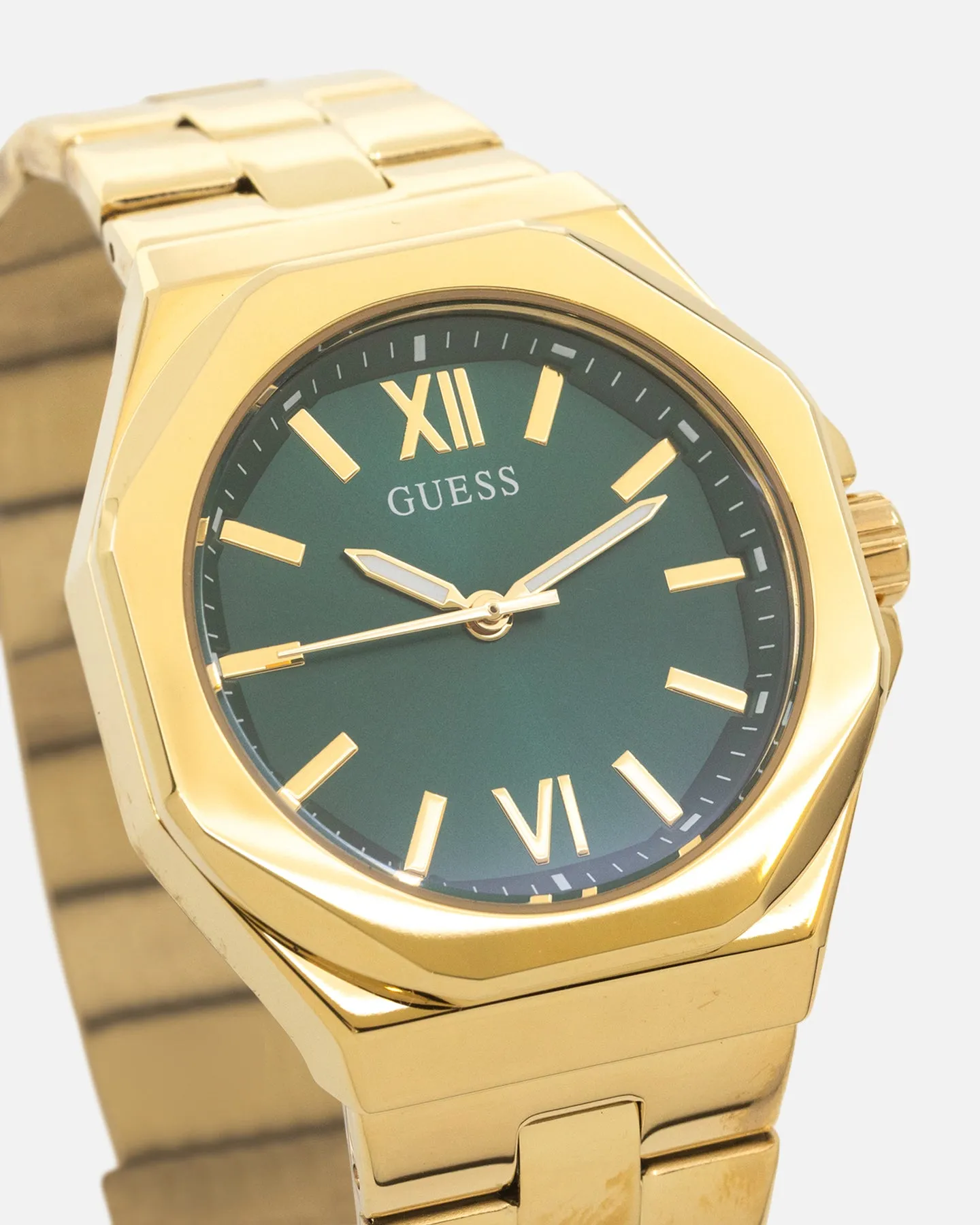 Guess Mainline Women's Empress Bracelet Watch Gold/Green sold by Culture Kings product image thumbnail 5