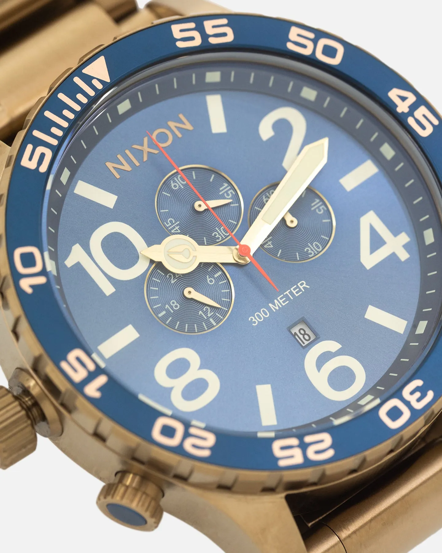 Nixon 51-30 Chrono Gold/Blue sold by Culture Kings product image thumbnail 5