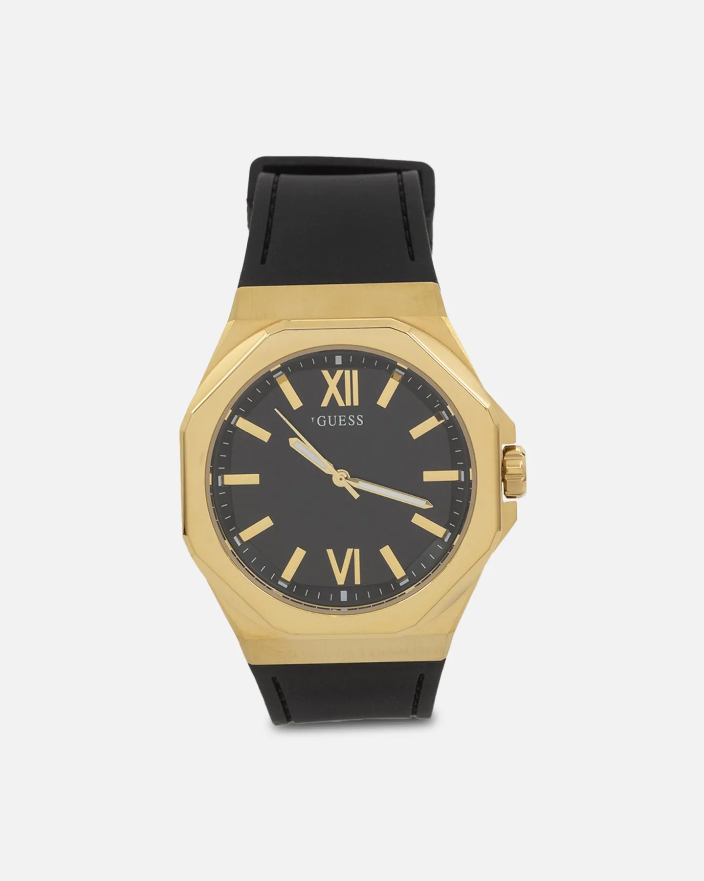 Guess Mainline Emperor Bracelet Watch Black/Gold sold by Culture Kings